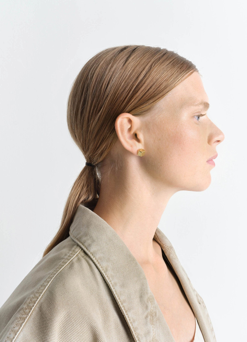 Lemaire ABACUS EARRING GOLD outlook