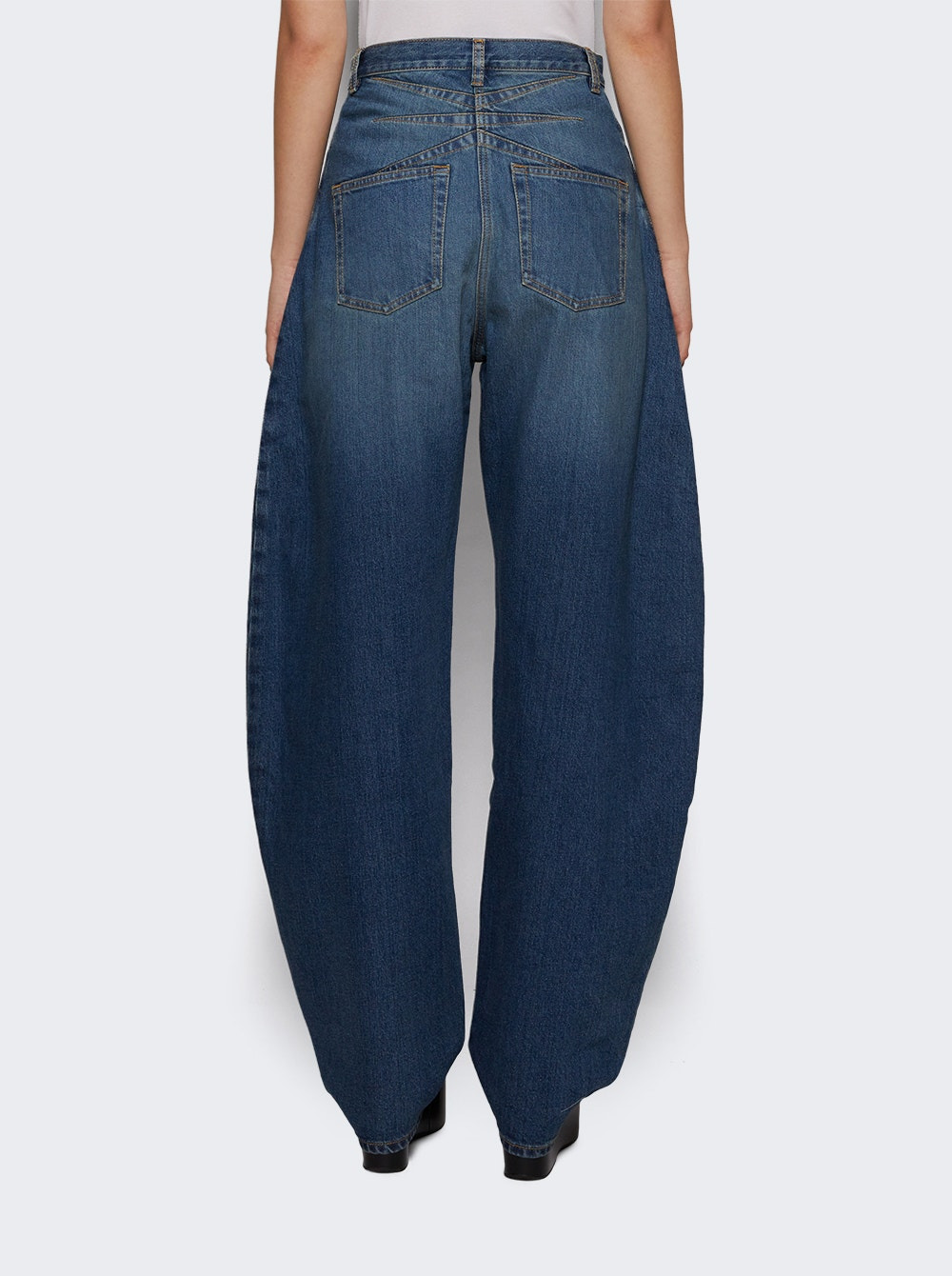 Round Pants Bleu Vintage - 4