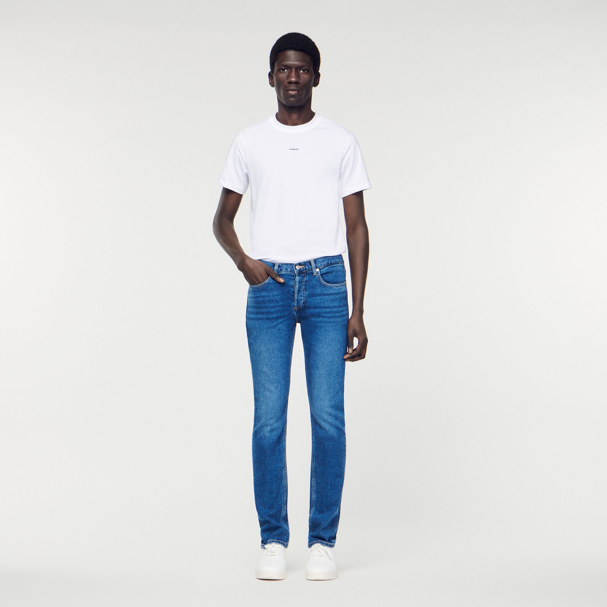 WASHED JEANS - SLIM CUT - 3