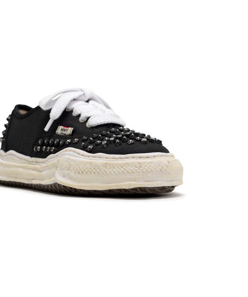 "BAKER" OG Sole Studded Canvas Low-top Sneaker 10