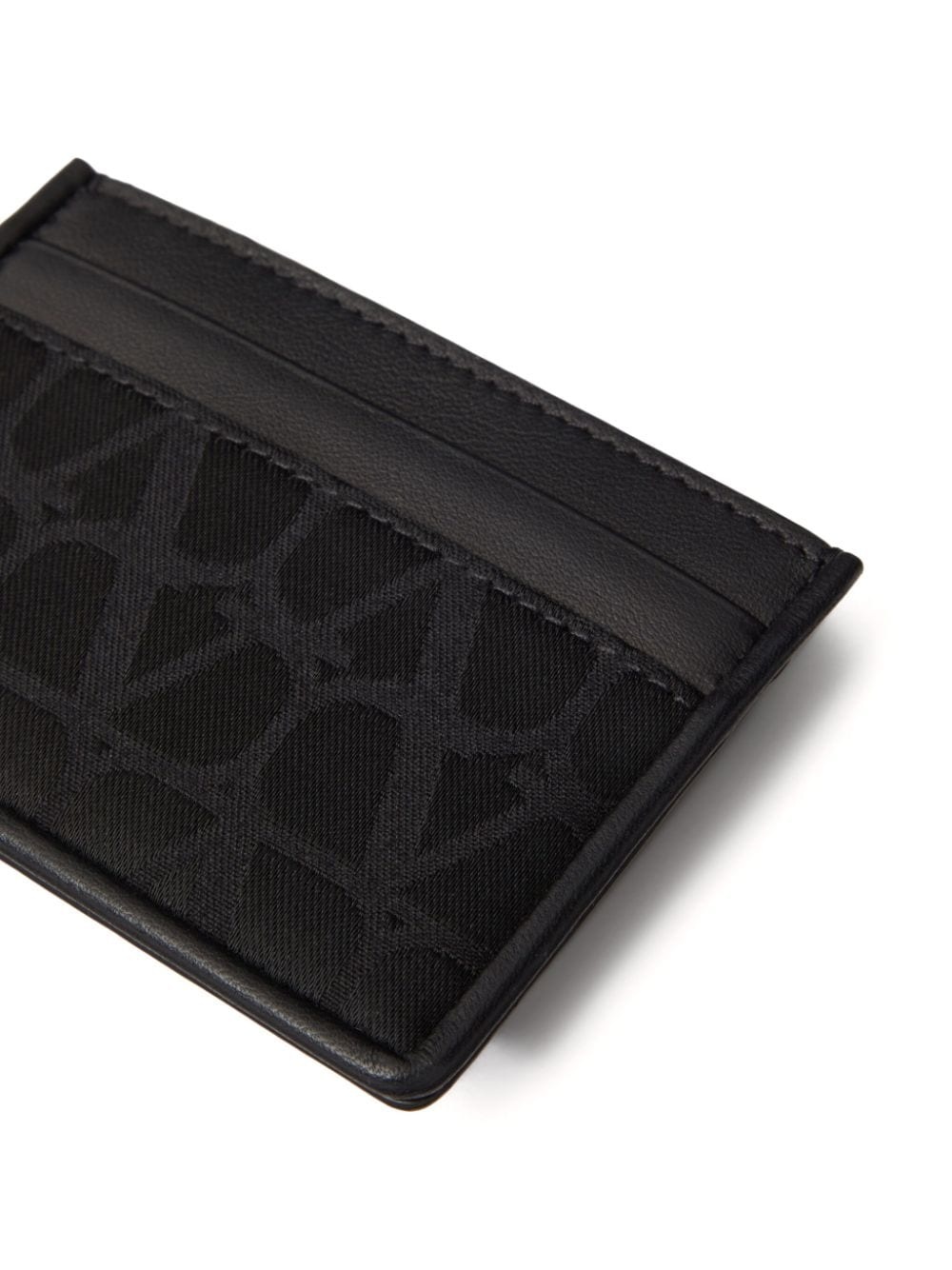 Toile Iconographe leather cardholder - 5