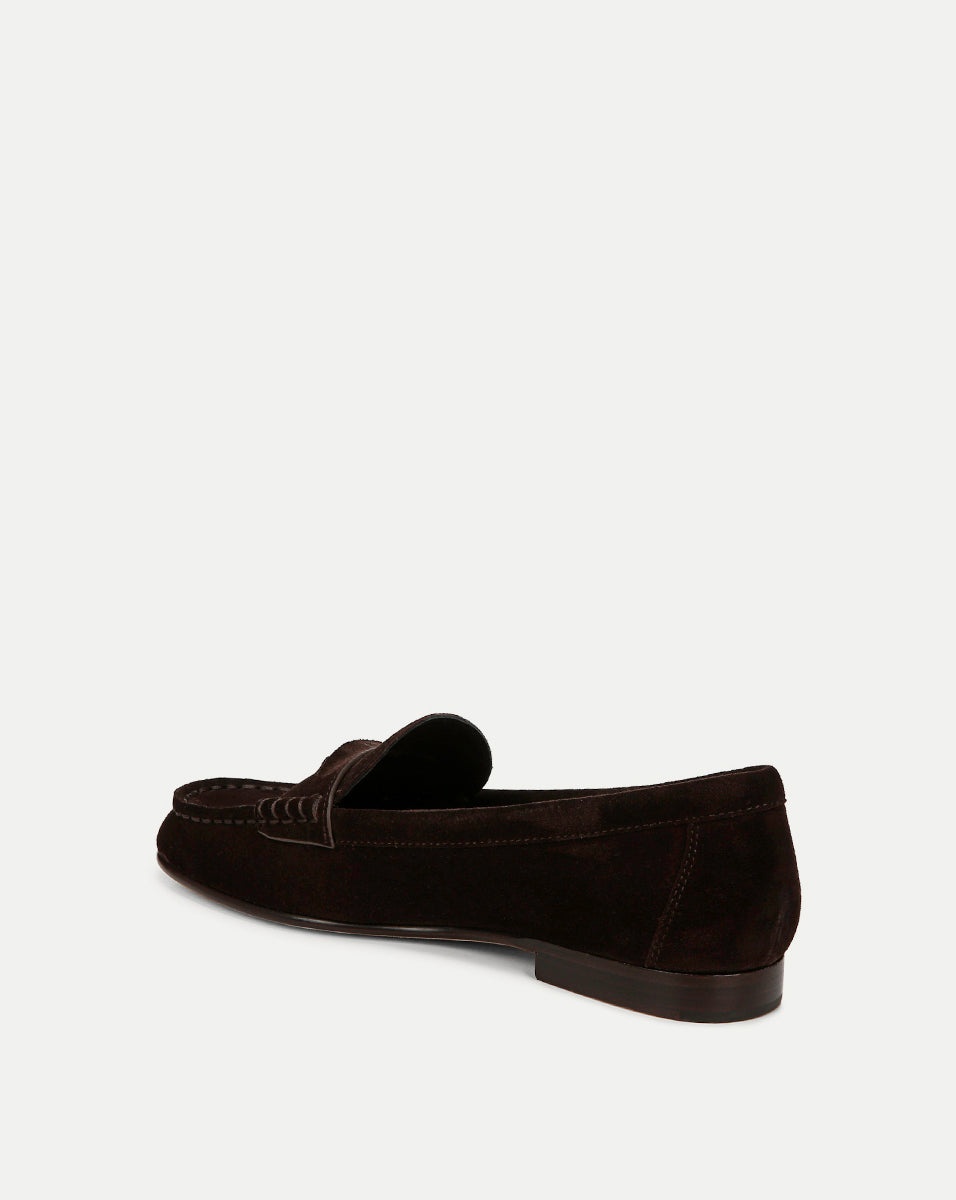 PENNY SUEDE LOAFER - 4