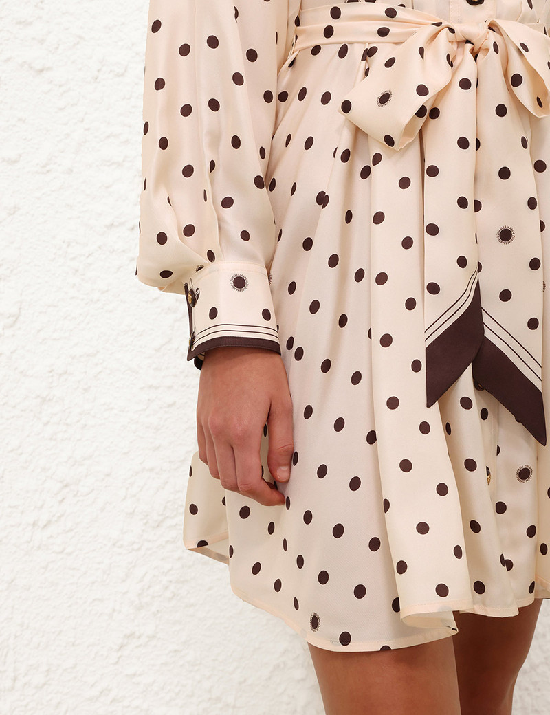 DOT TUCK MINI DRESS 5