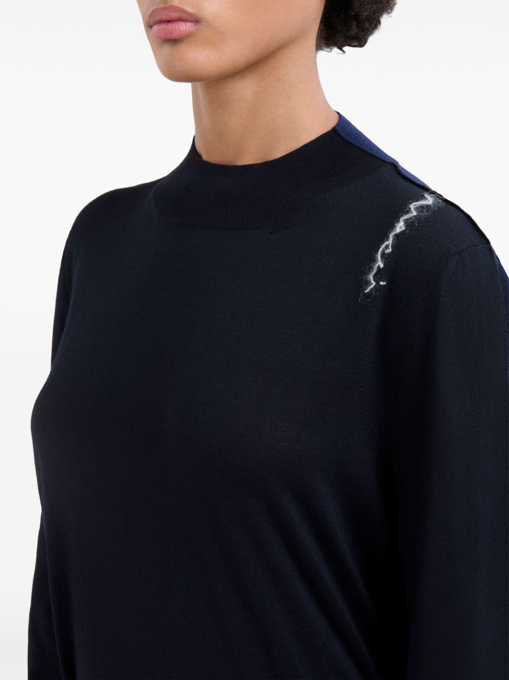 colourblock sweater - 4