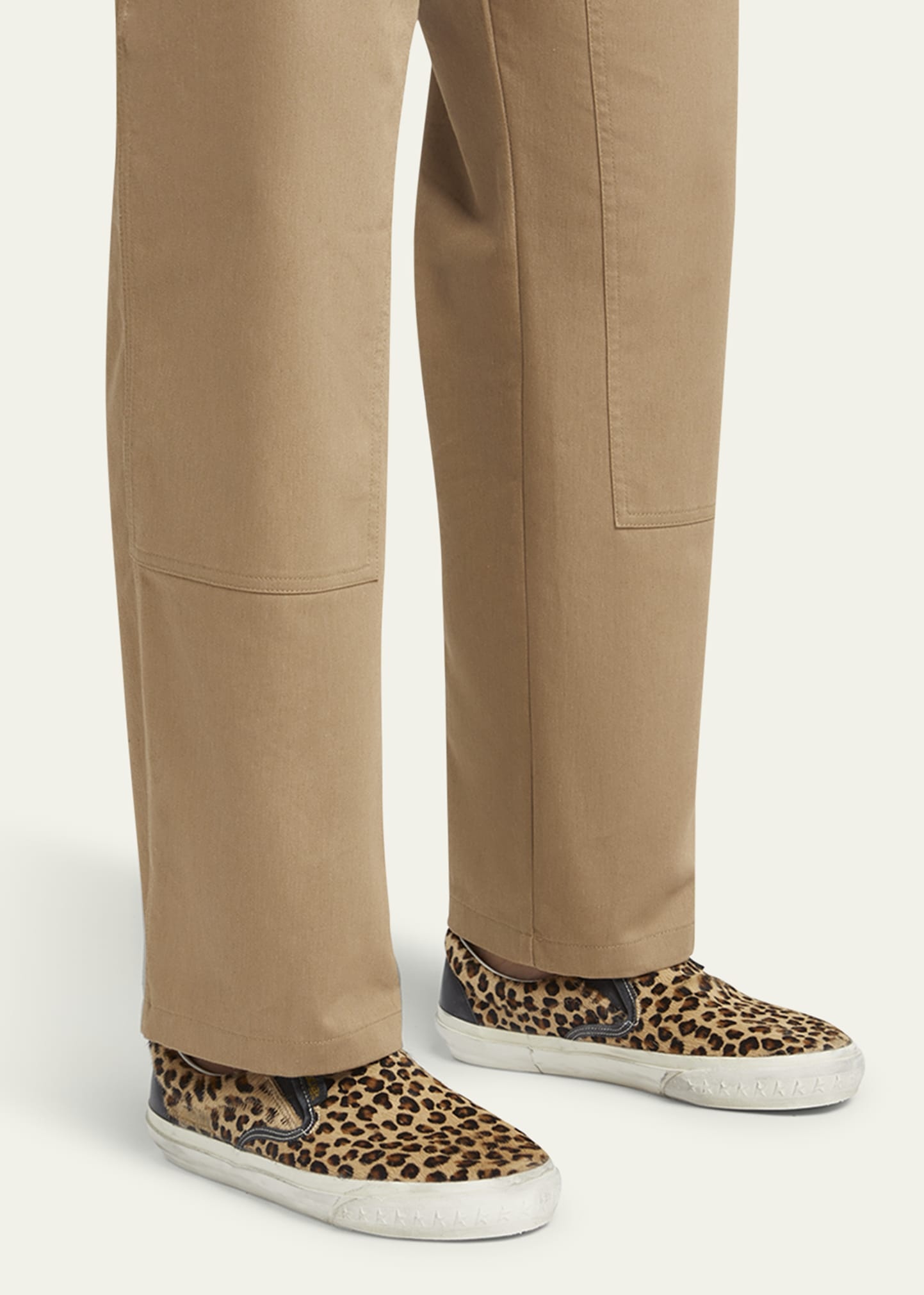 Men's VCE Cheetah-Print Slip-On Sneakers - 2