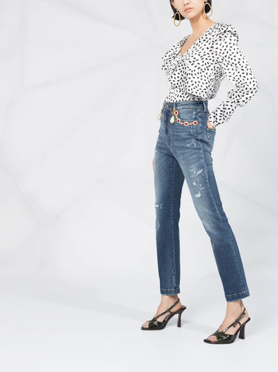 Dolce & Gabbana high-waisted cropped jeans outlook