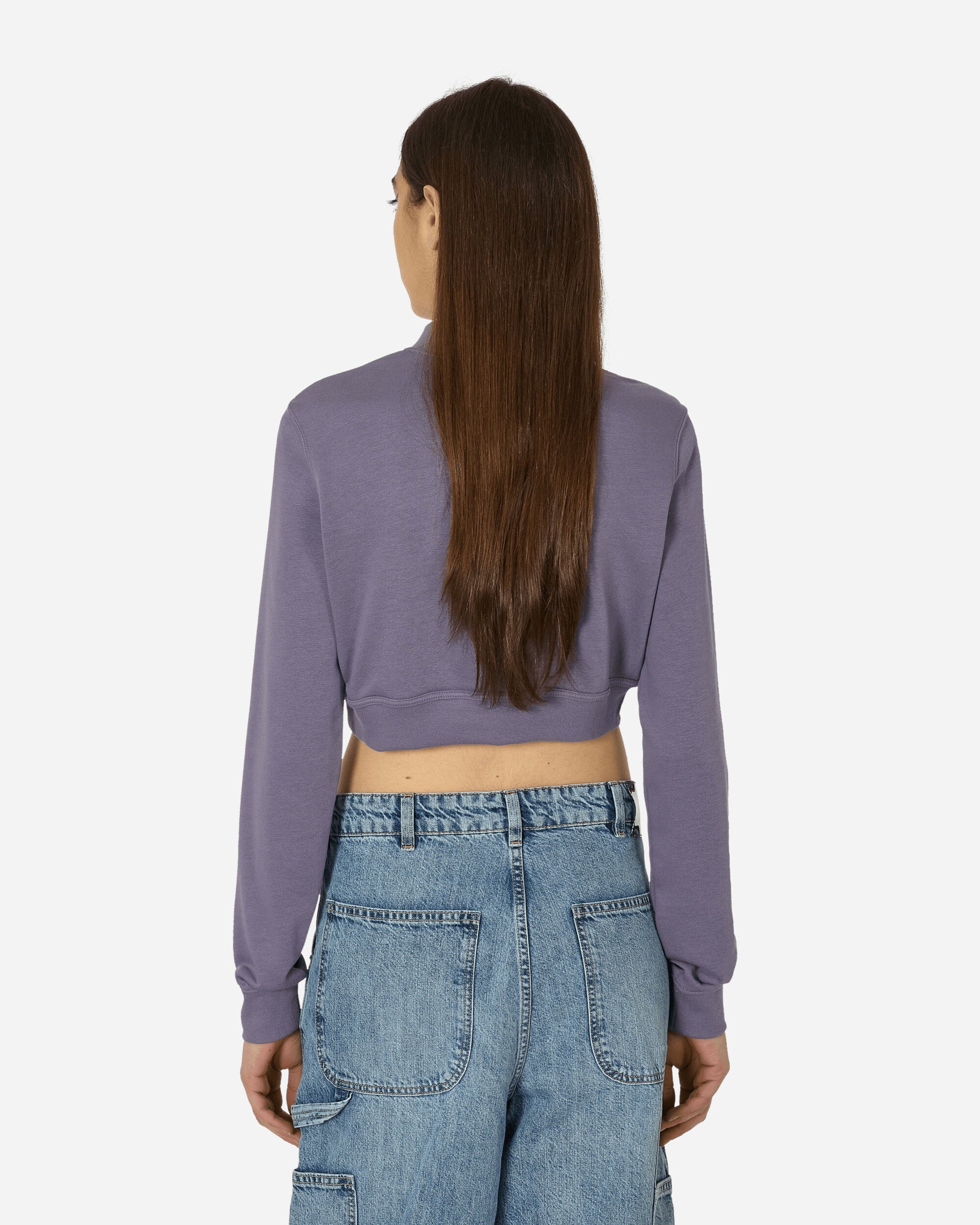 Crewneck Cropped French Terry Top Daybreak - 3