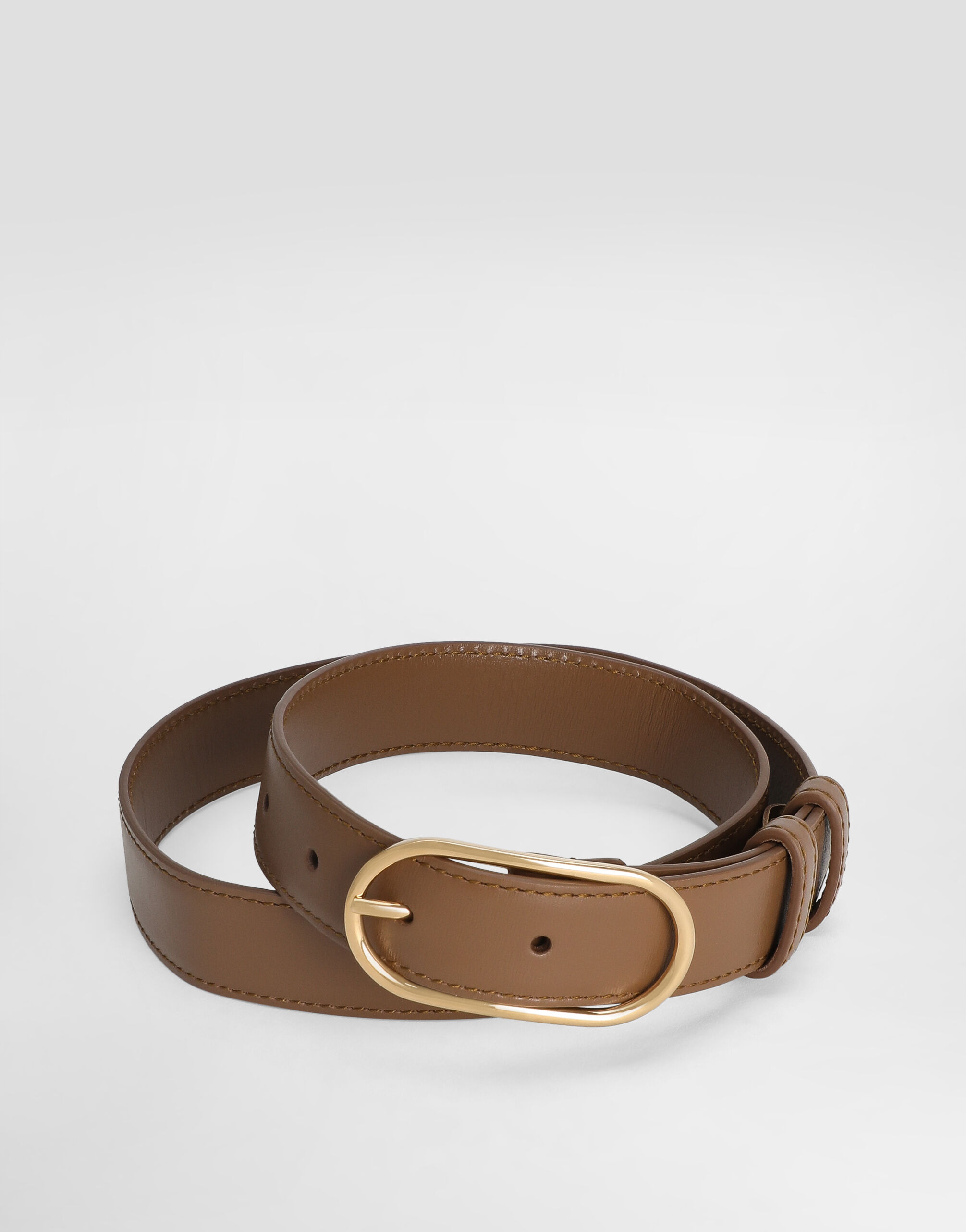 Palmated calfskin belt - 3