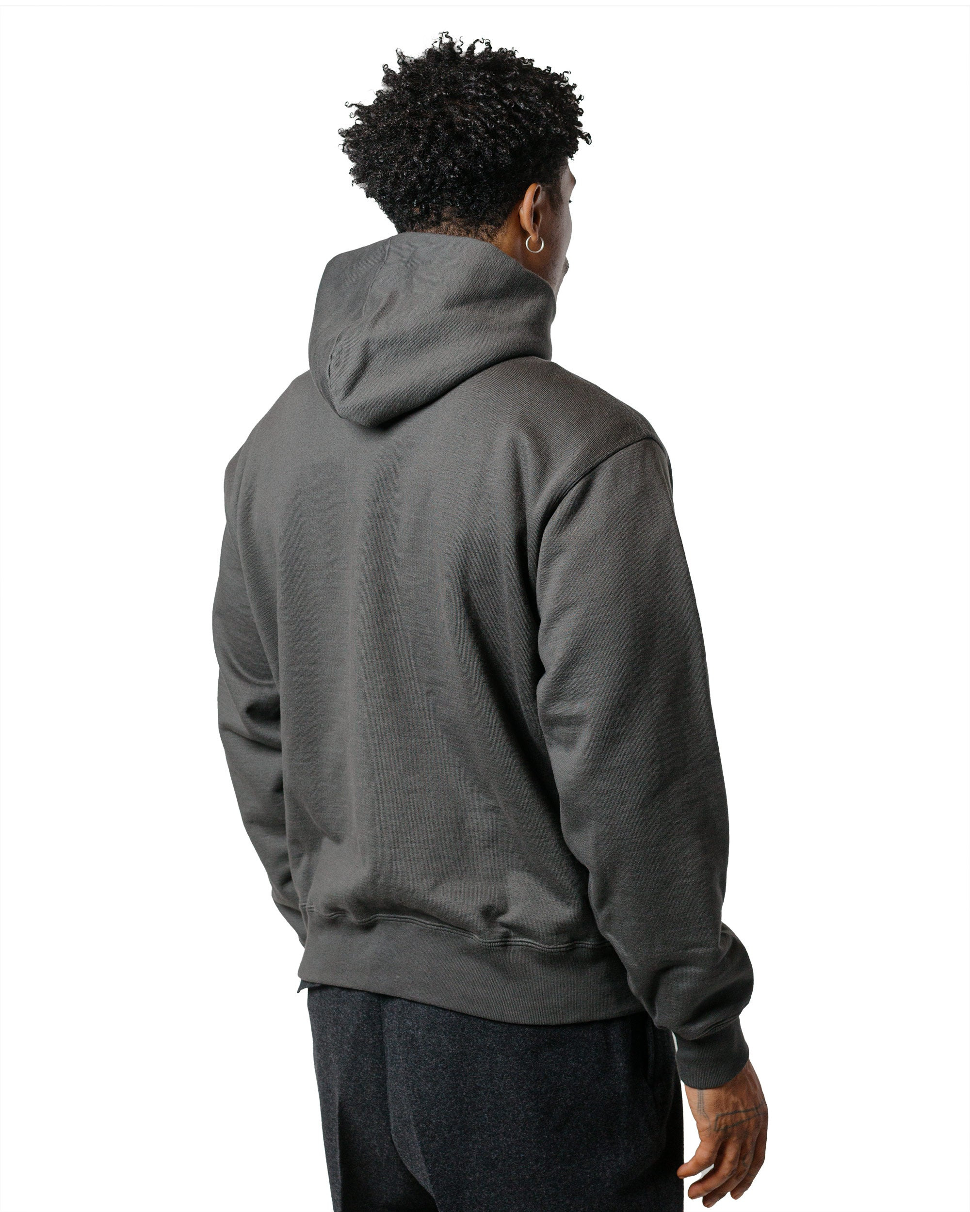 Athletic Full Zip Hoodie Carbon - 3