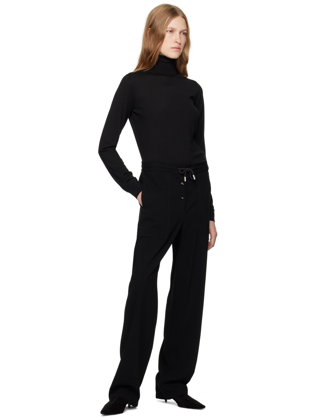 The Row Bonnette Pant in Wool and Nylon | REVERSIBLE