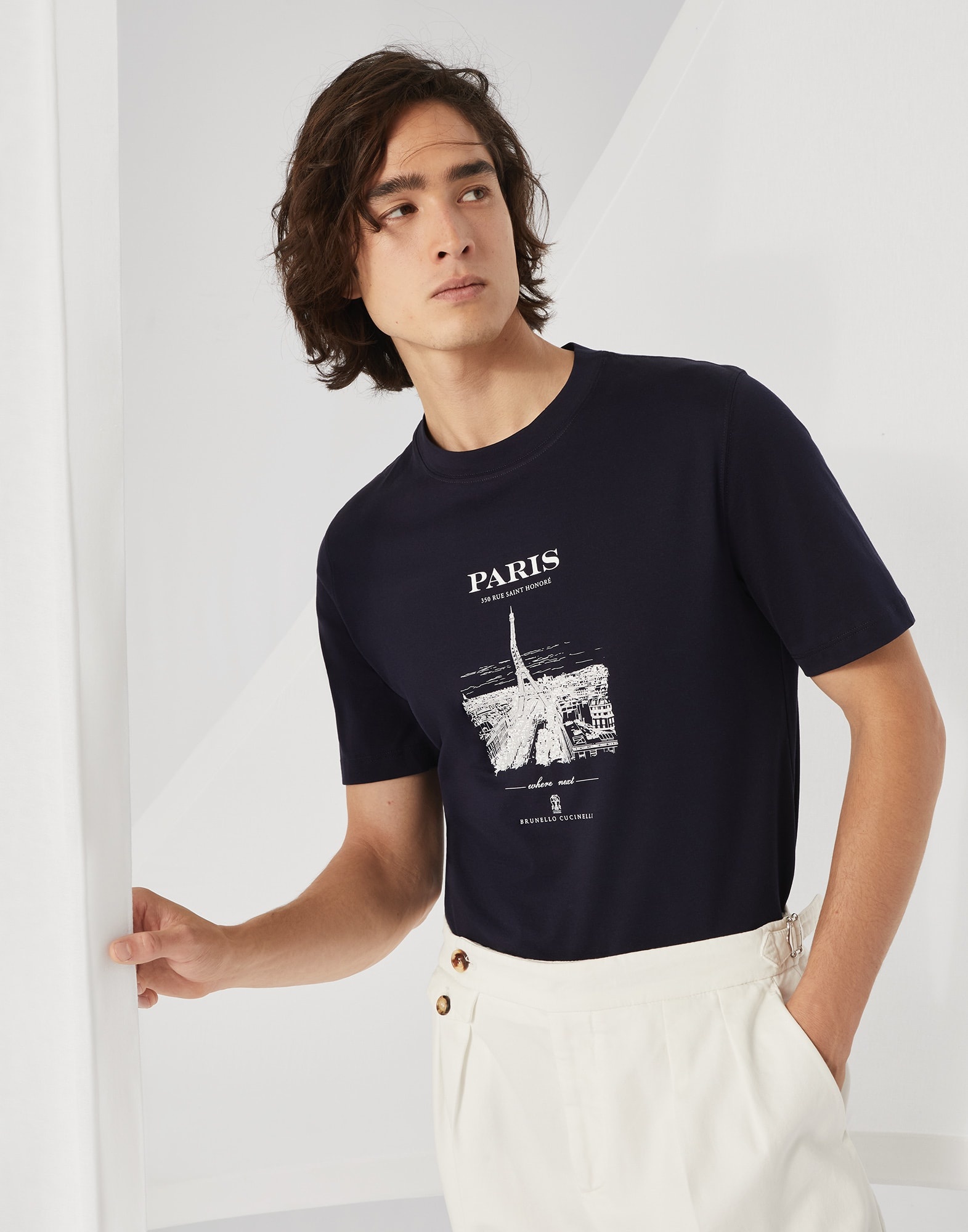 Cotton jersey Paris T-shirt - 4