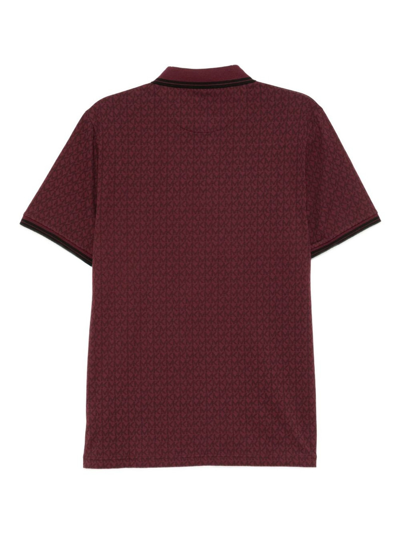 MICHAEL KORS monogram polo shirt outlook