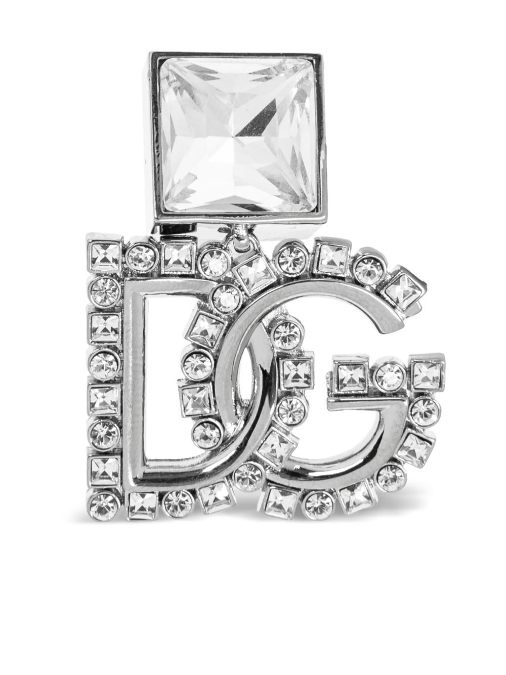 logo-plaque earrings - 4