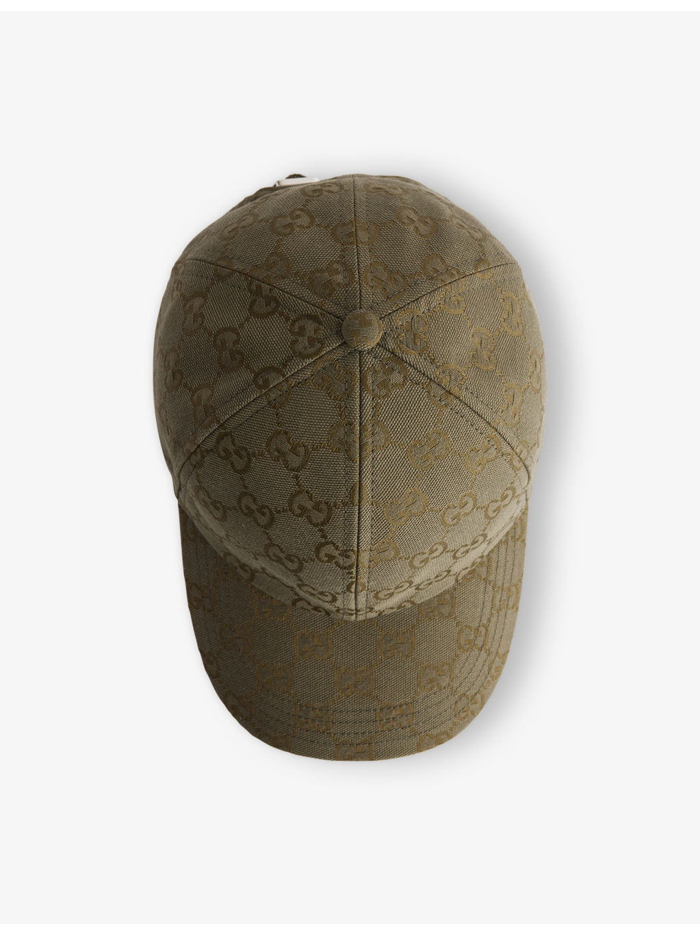 GG Monogram-Print Canvas Cap - 4