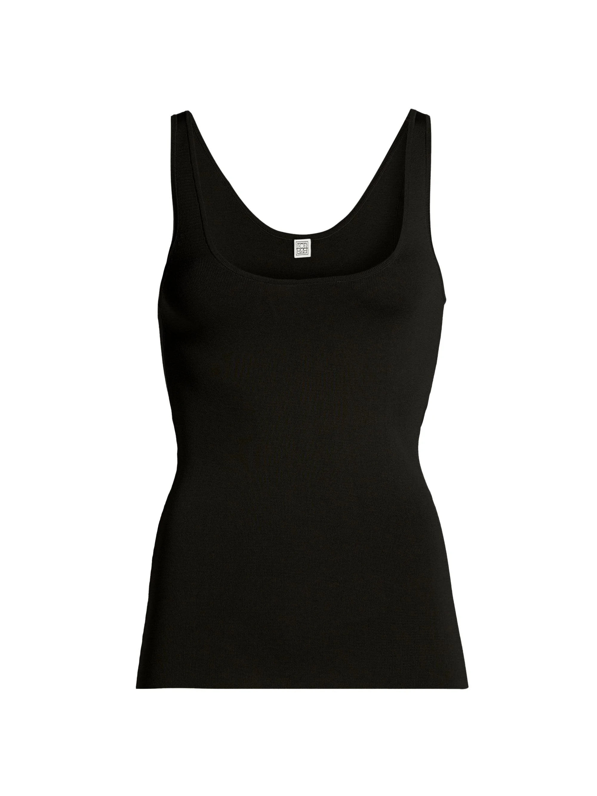 Women's Compact Jersey Tank - Black - 1