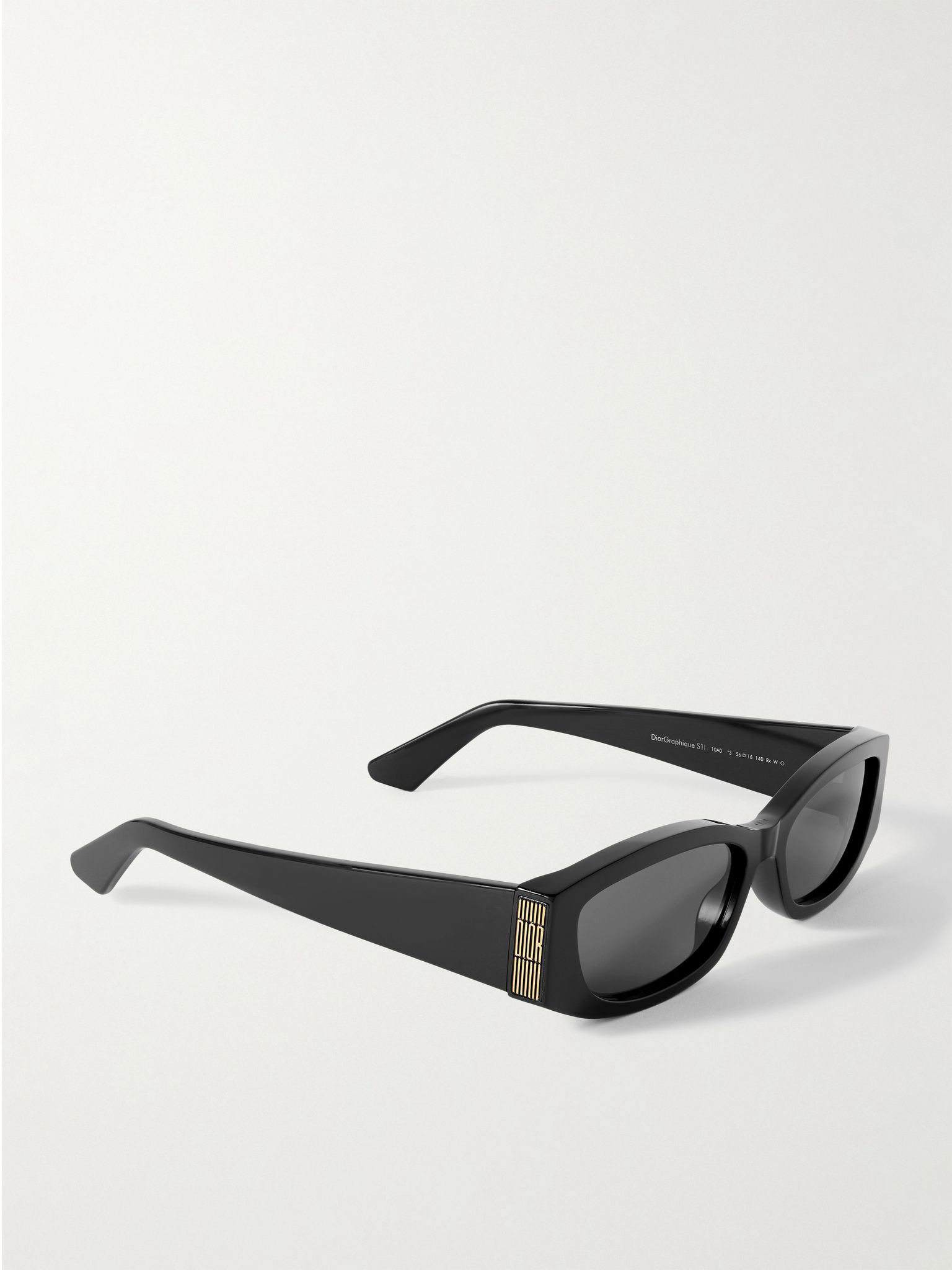 DiorGraphique S1I rectangular-frame acetate sunglasses Black - 3