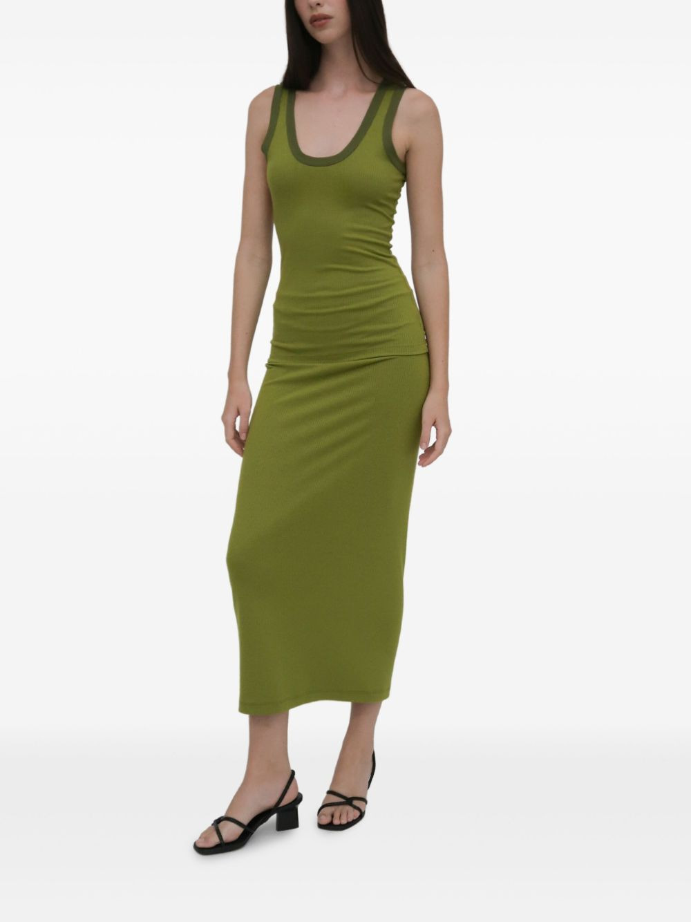 ribbed tank top - 2
