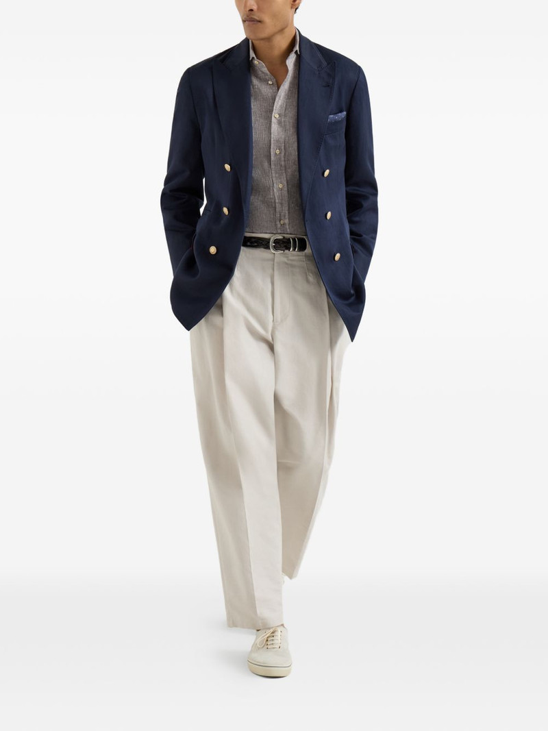 Brunello Cucinelli linen shirt outlook