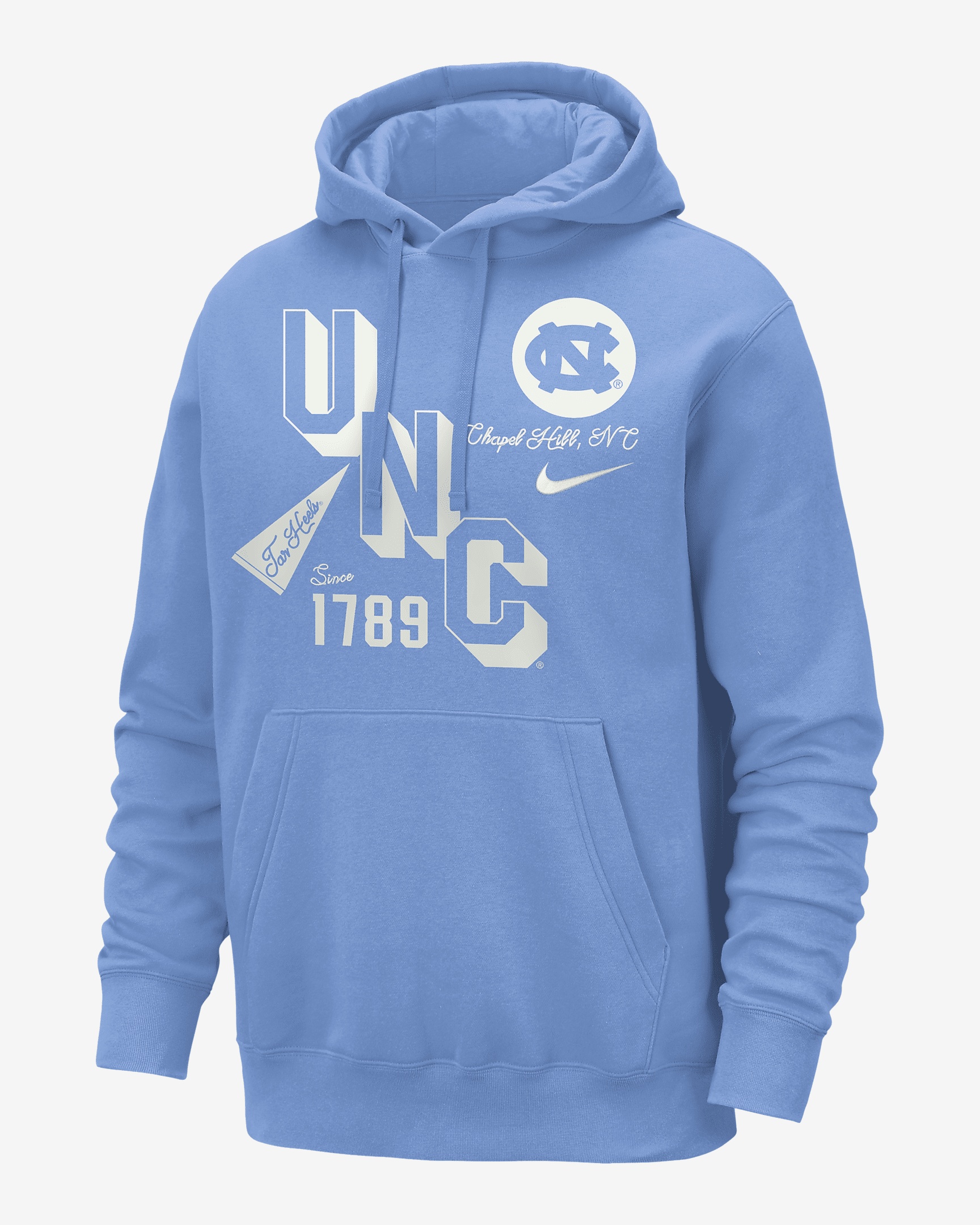 UNC Club Nike Men's College Hoodie - 1