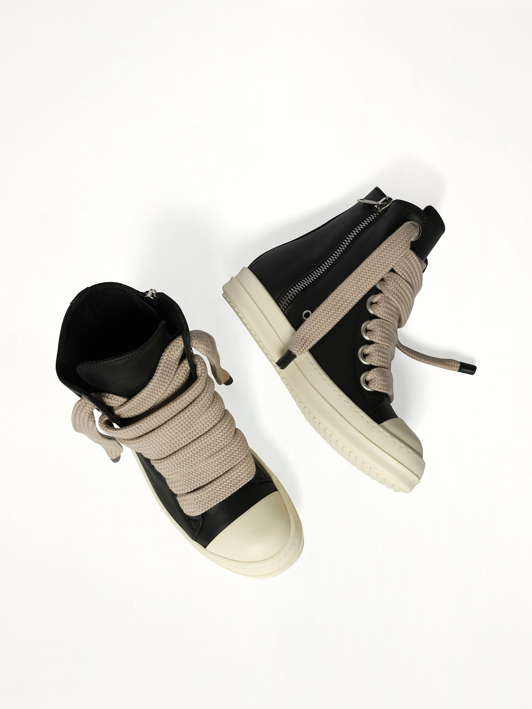Jumbolace Sneaks in Black/Milk/Milk - 4