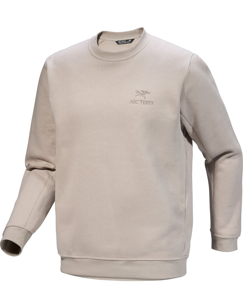 Emblem Fleece Crew Neck Pullover 1