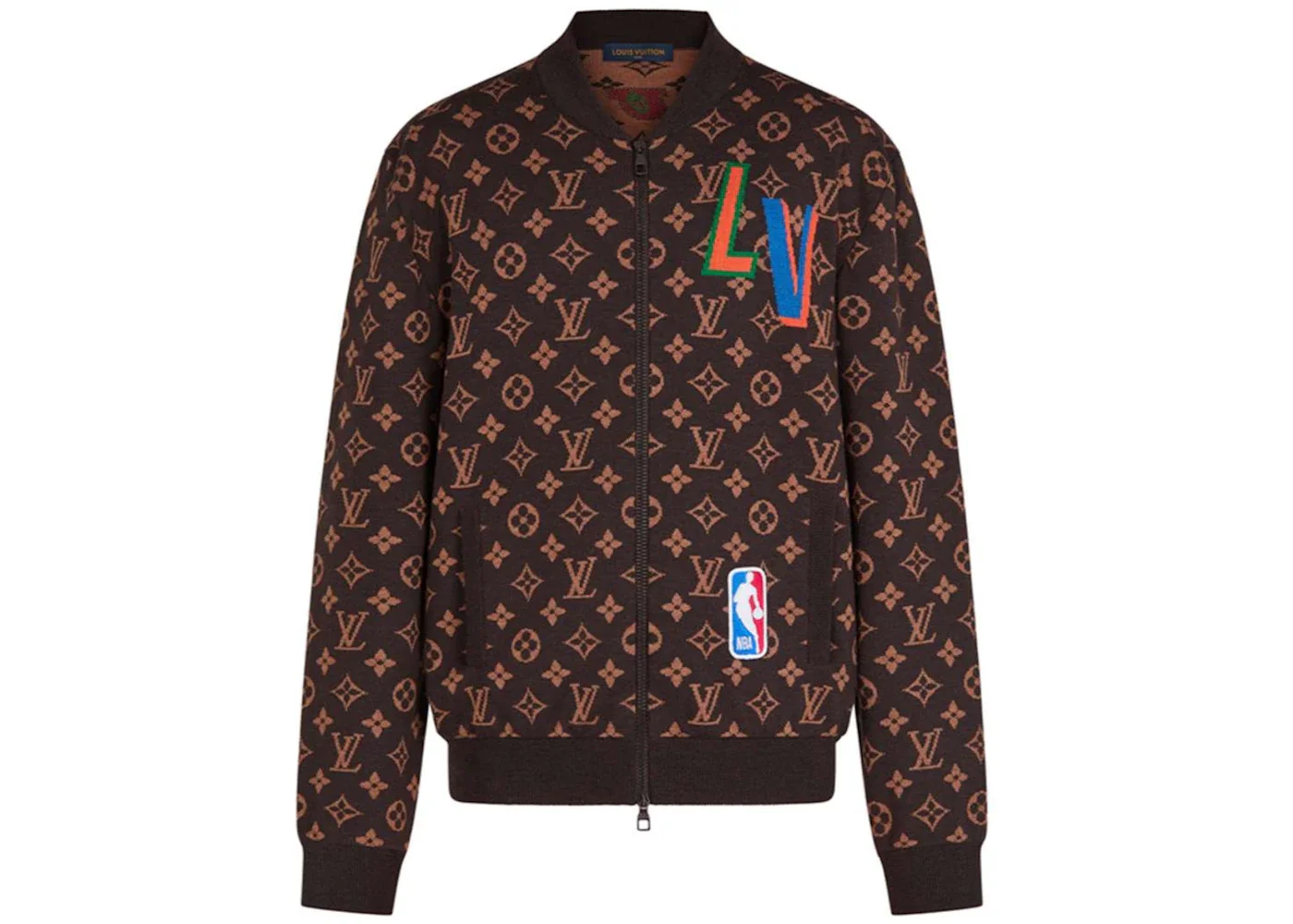 Louis Vuitton x NBA Graphic Blouson Brown - 1