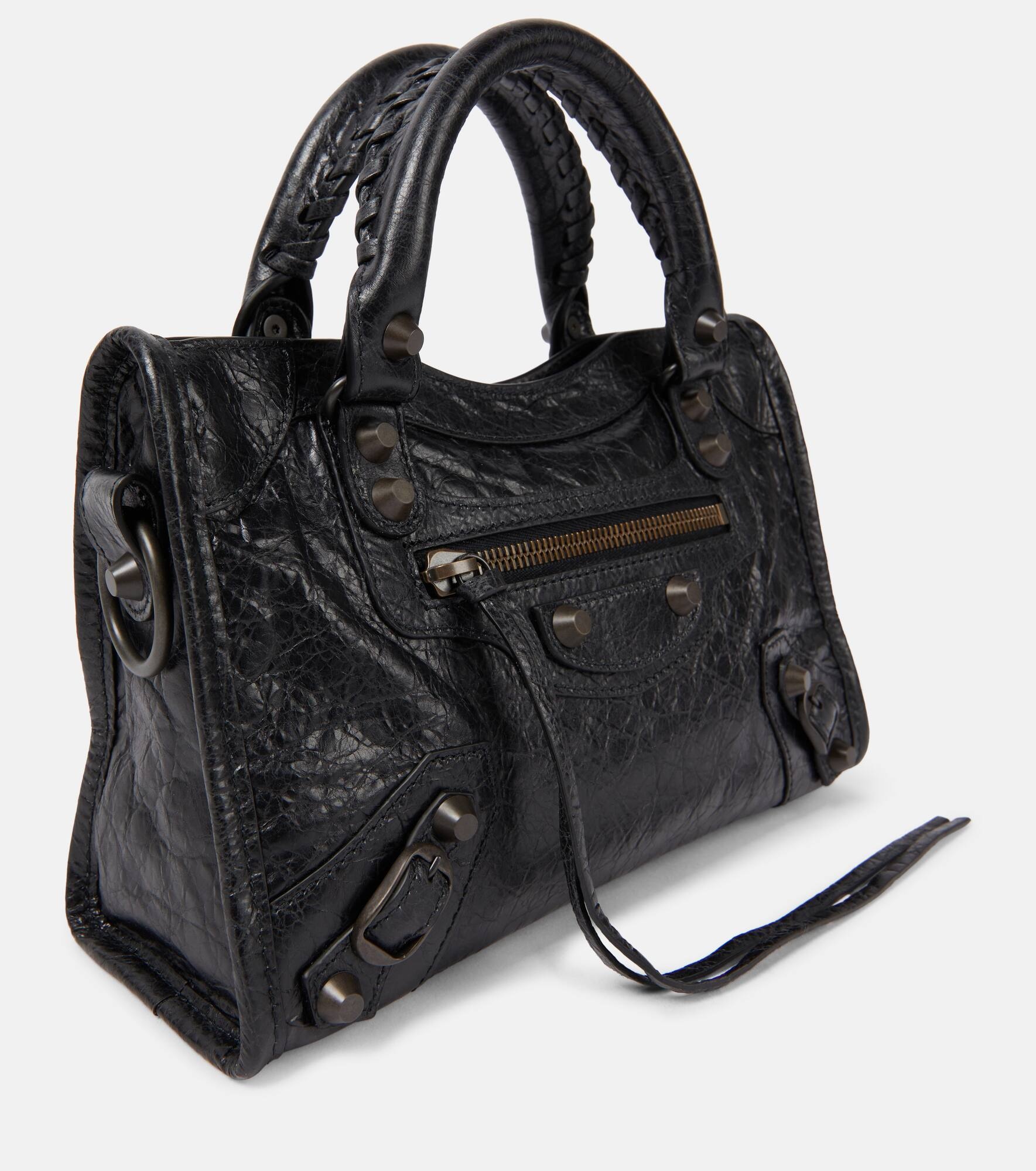 Le City Mini leather shoulder bag - 6