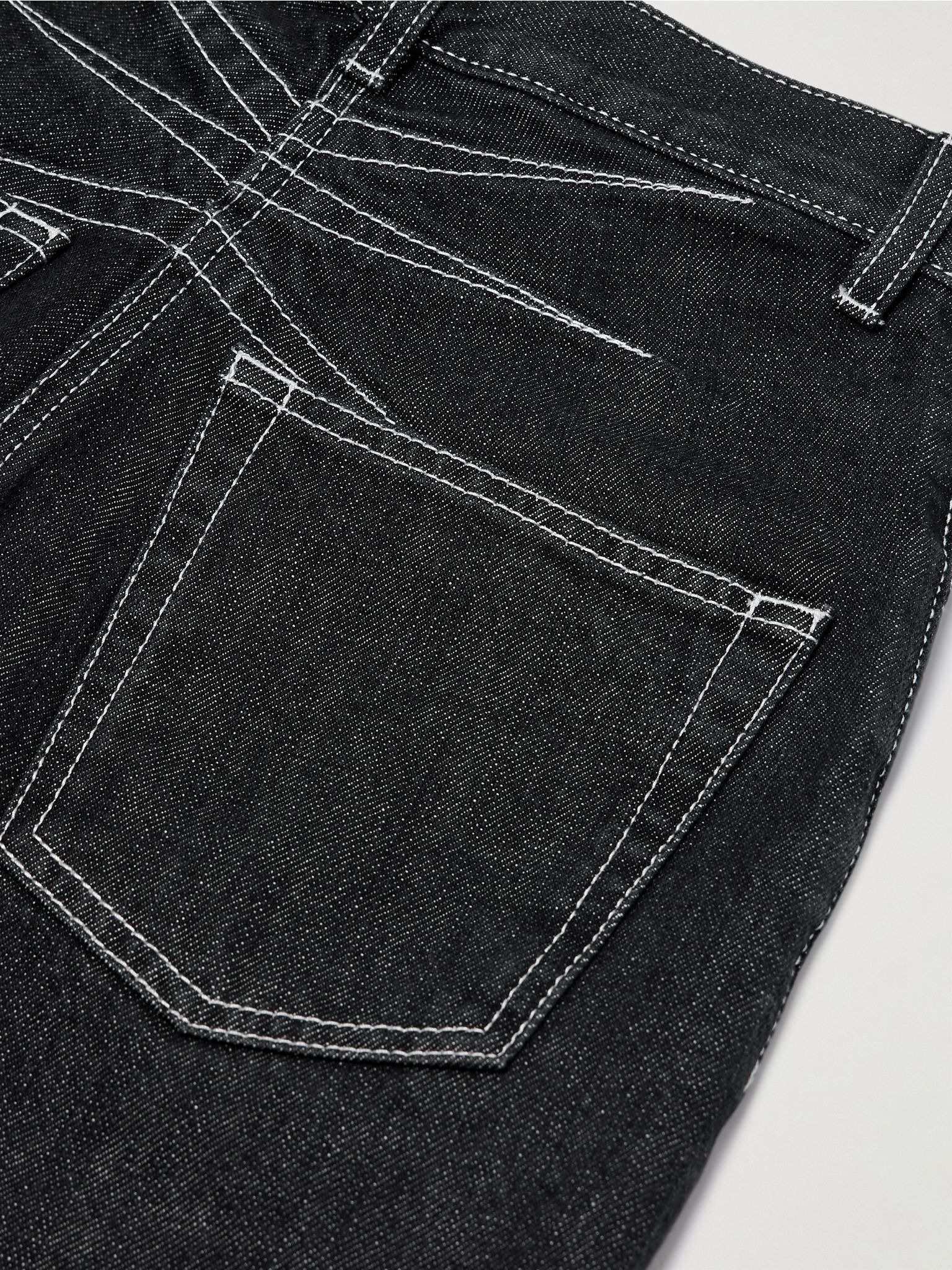 Archetypes high-rise slim-leg jeans Black - 5