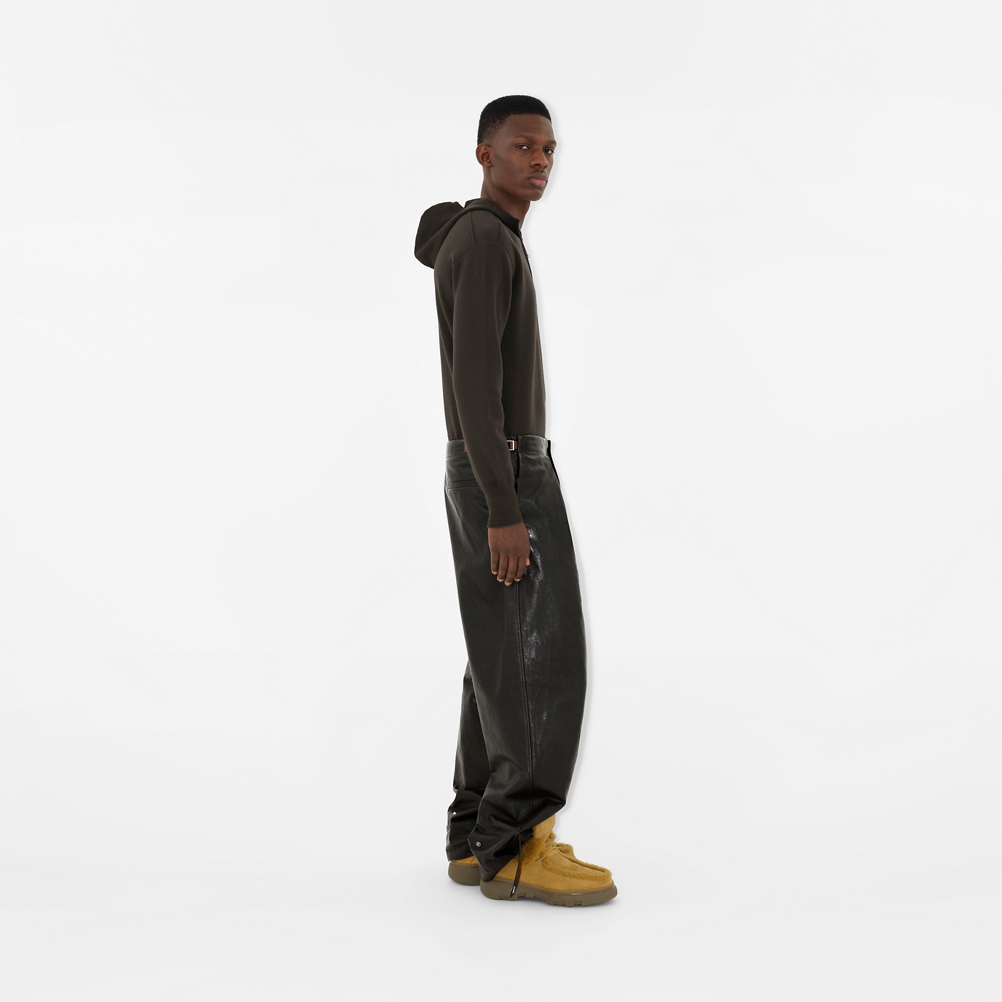 Wool Half-zip Hoodie - 3
