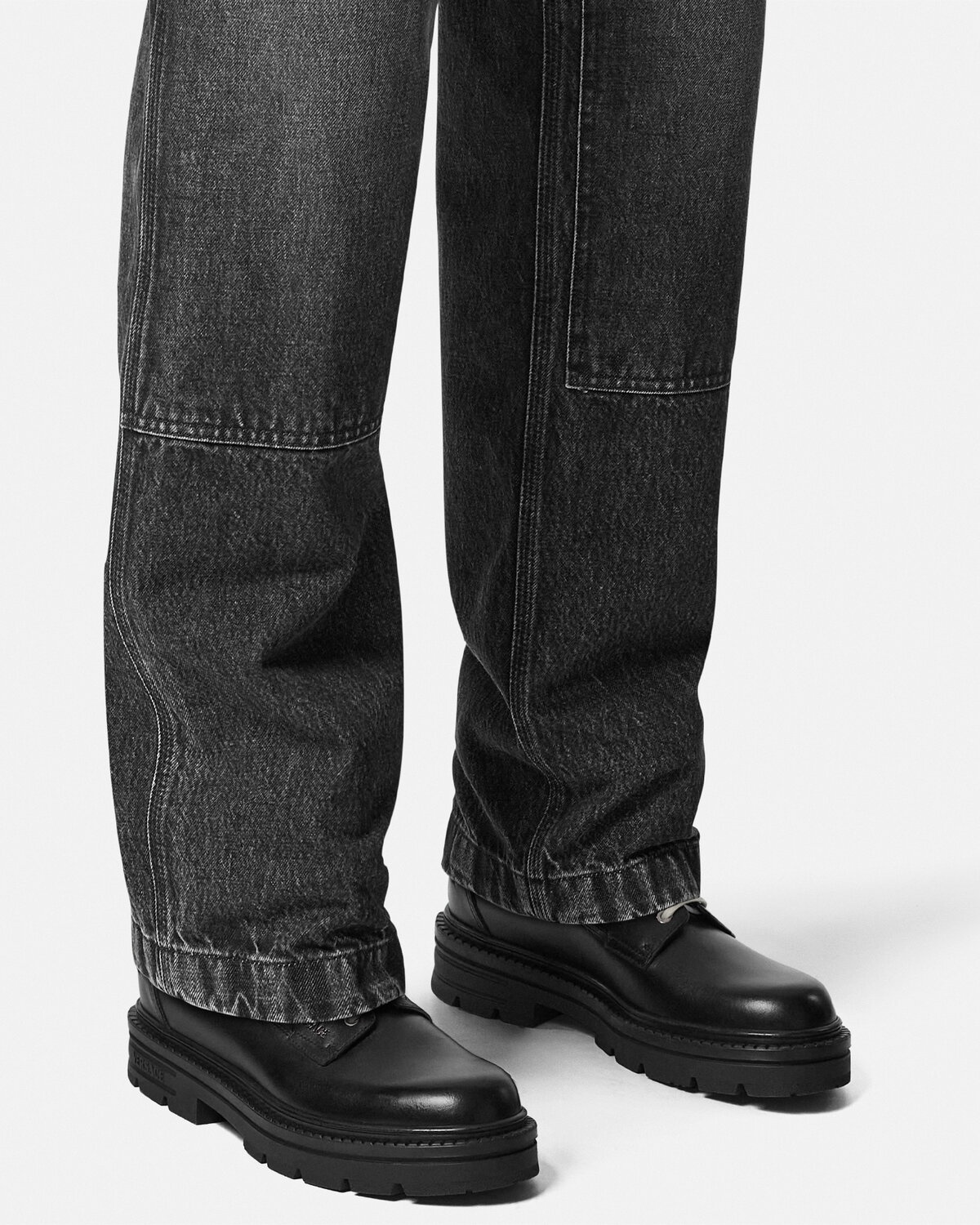 Adriano Lace-Up Derby Shoes - 3
