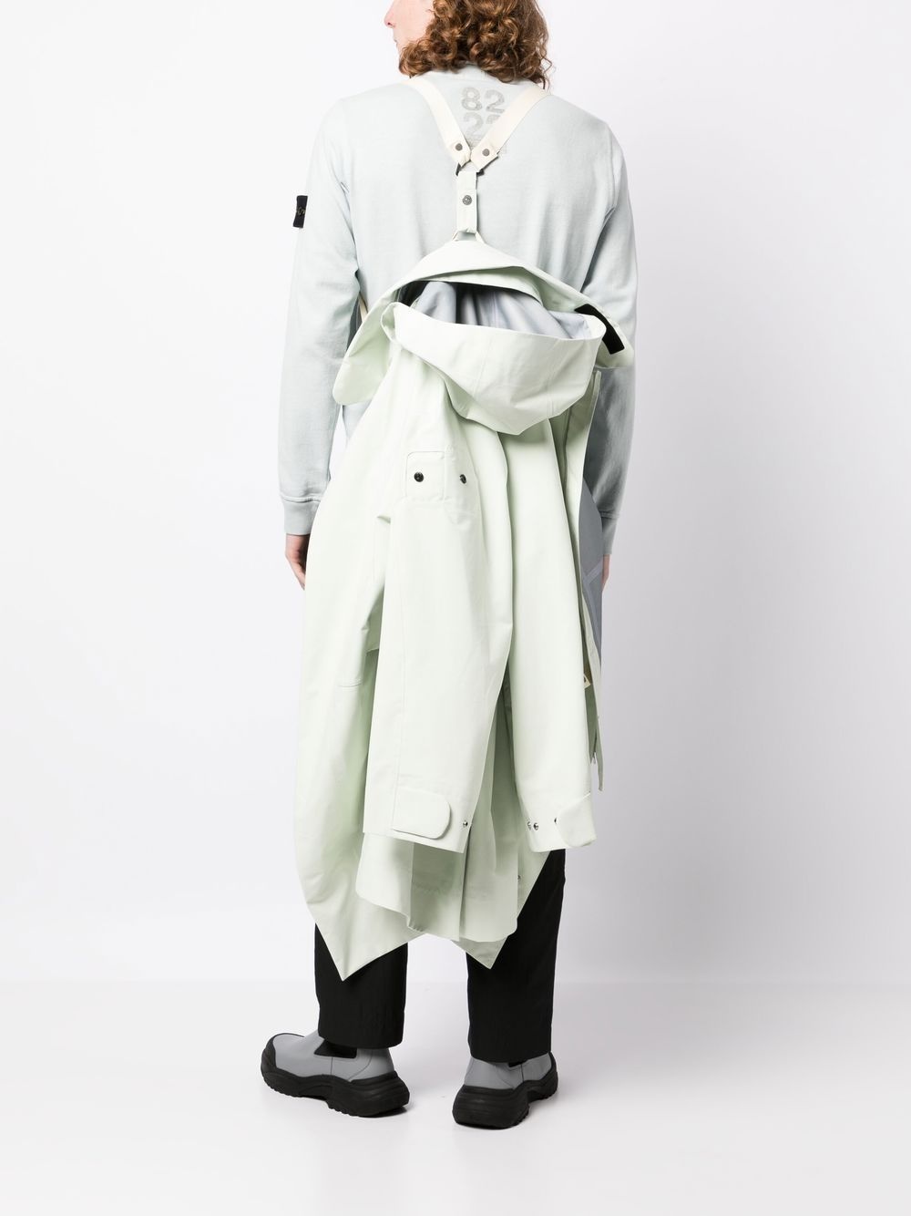 oversized hooded coat - 6