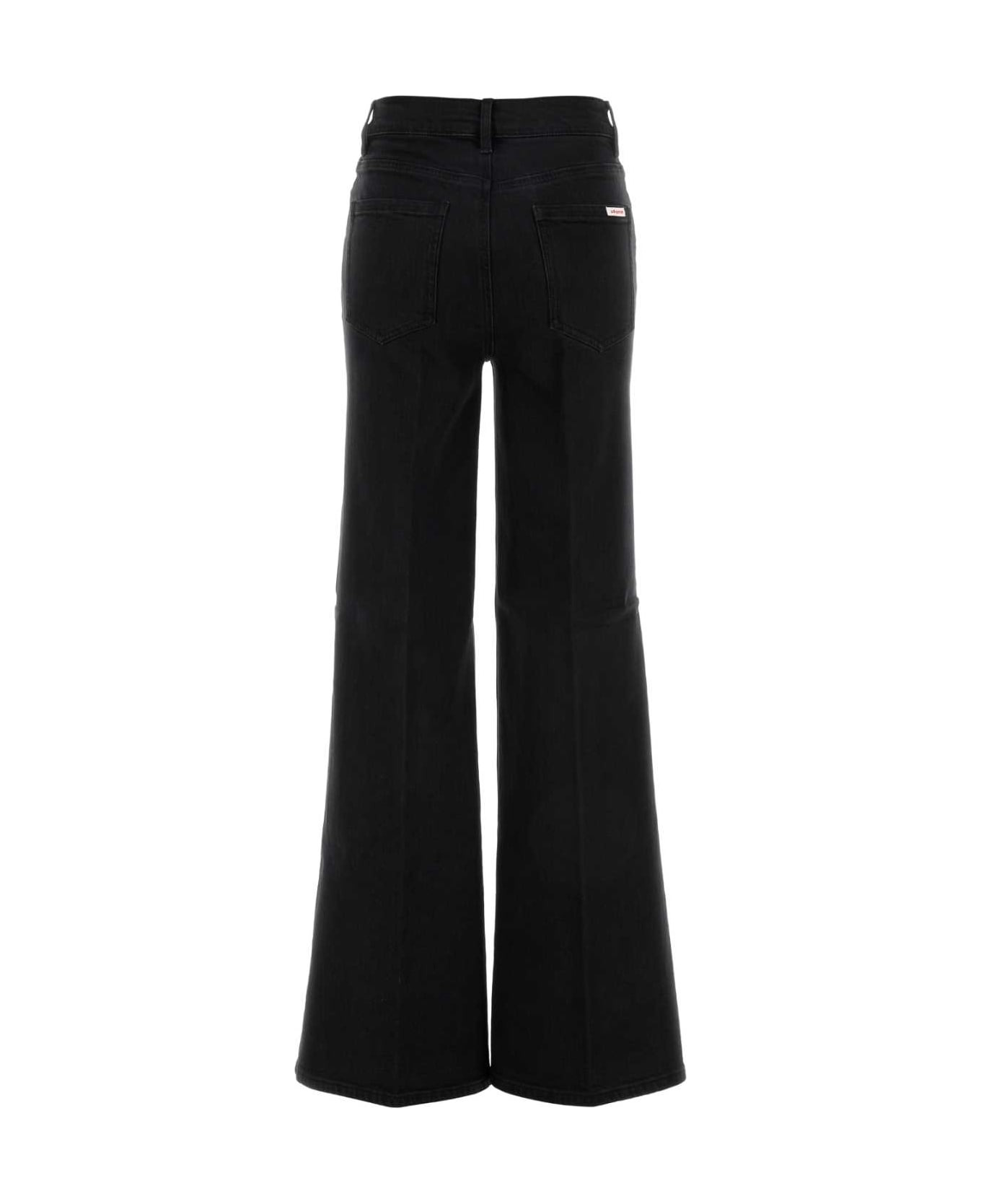 Black Stretch Denim Jeans - 2