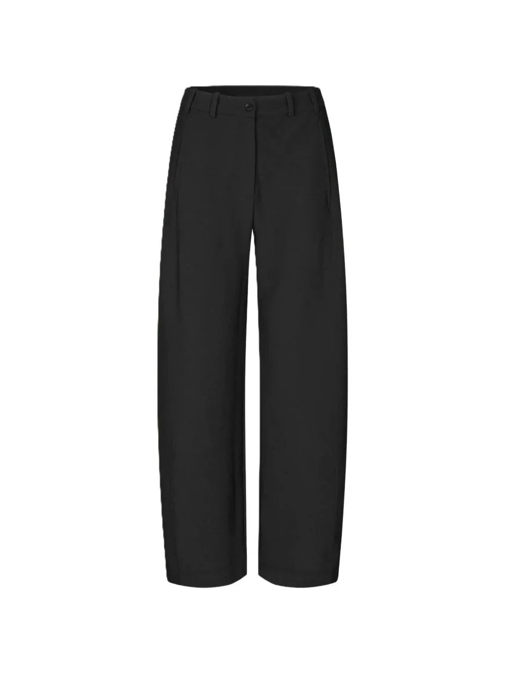 pleated wide-leg trousers - 1