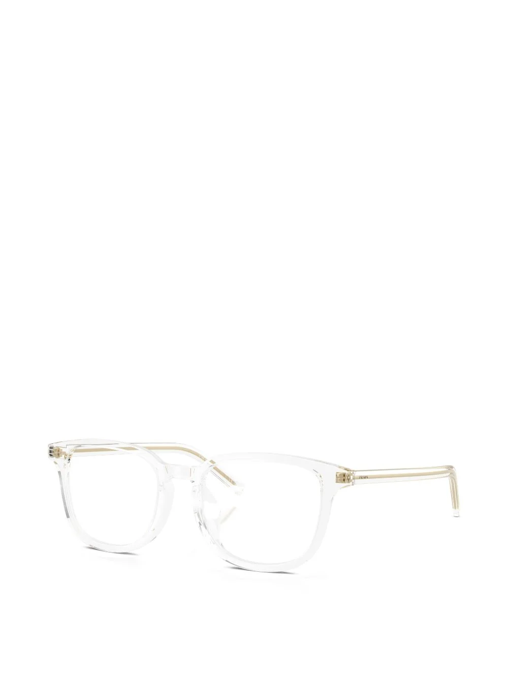square-frame glasses - 1