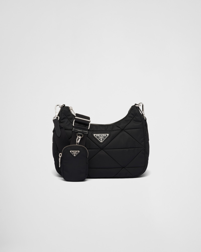 Padded Re-Nylon shoulder bag 1