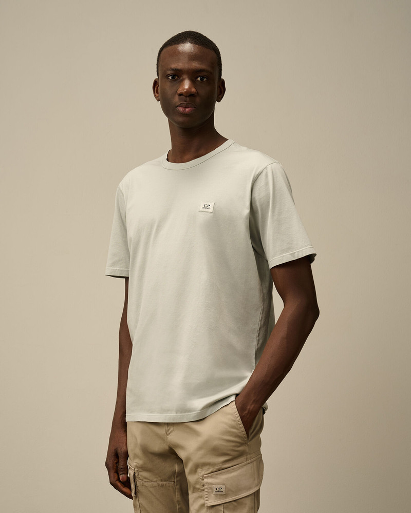 70/2 Mercerized Jersey Logo Patch T-Shirt 3