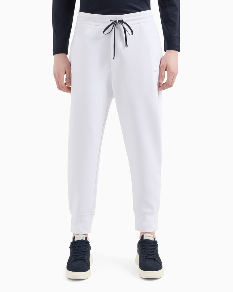 EMPORIO ARMANI Double-jersey joggers outlook