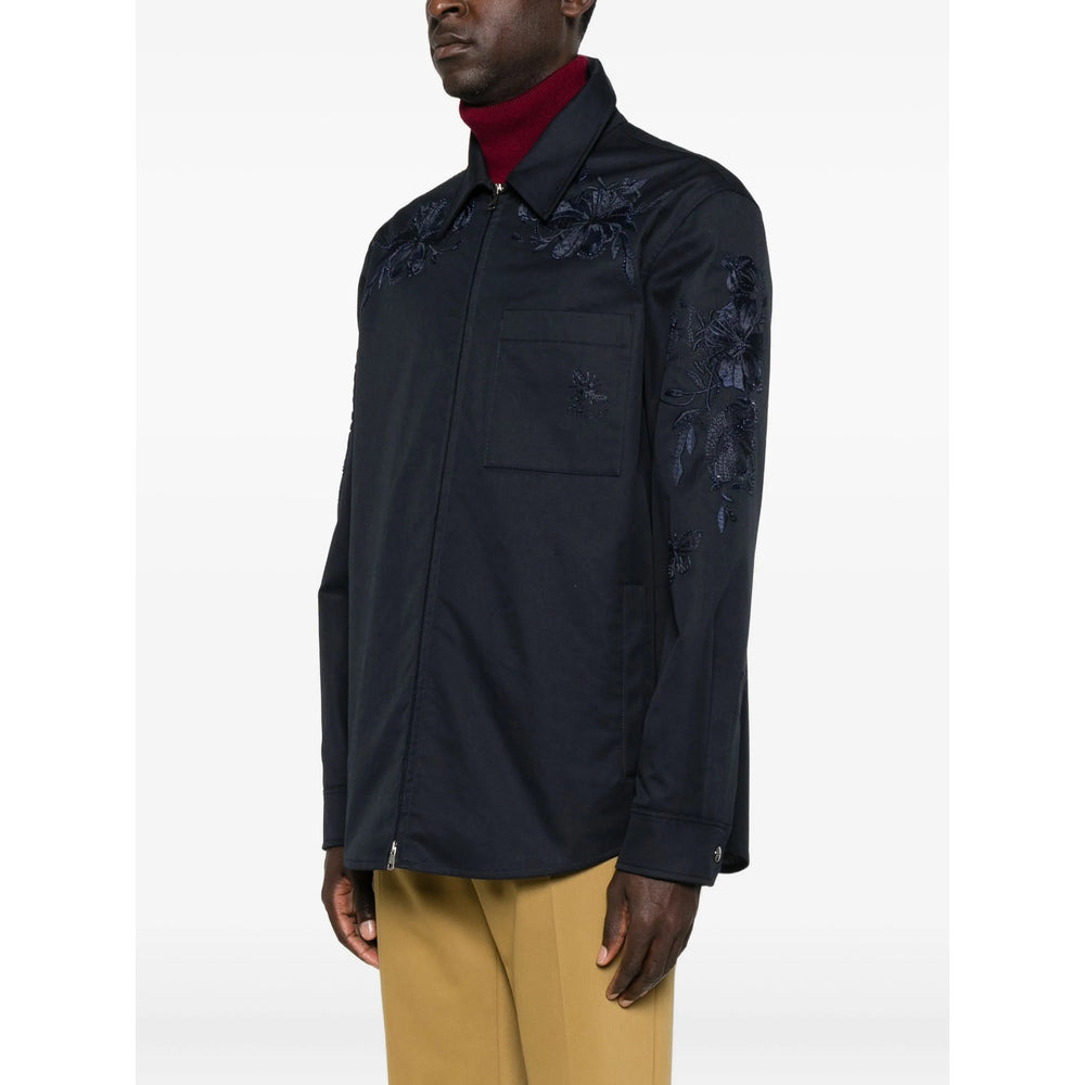 Gucci Blue Jackets - Shirt Jackets Men - 5