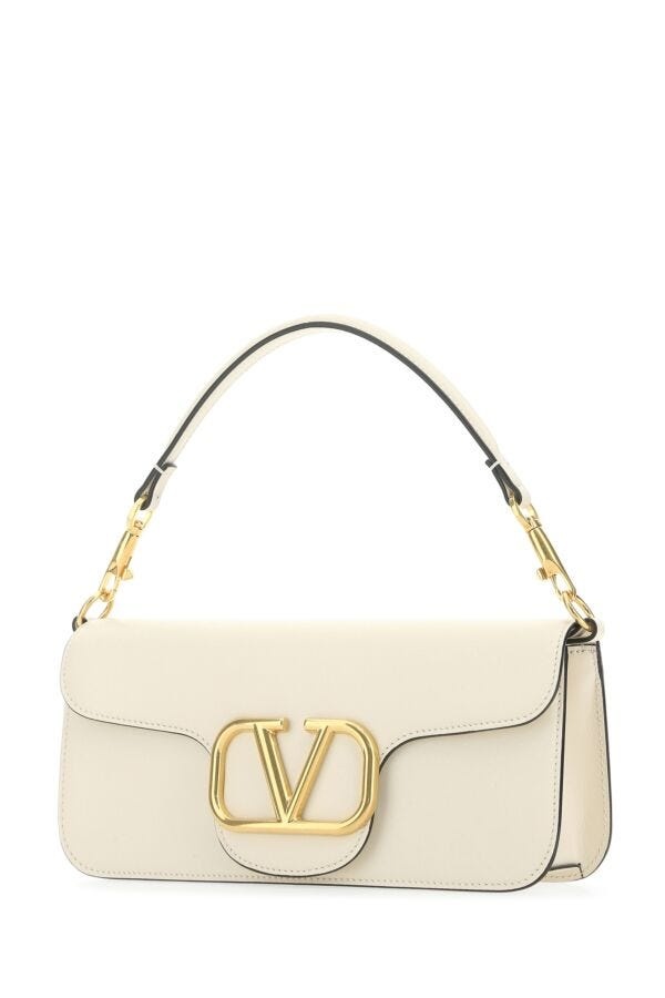 Ivory leather Locò handbag - 2