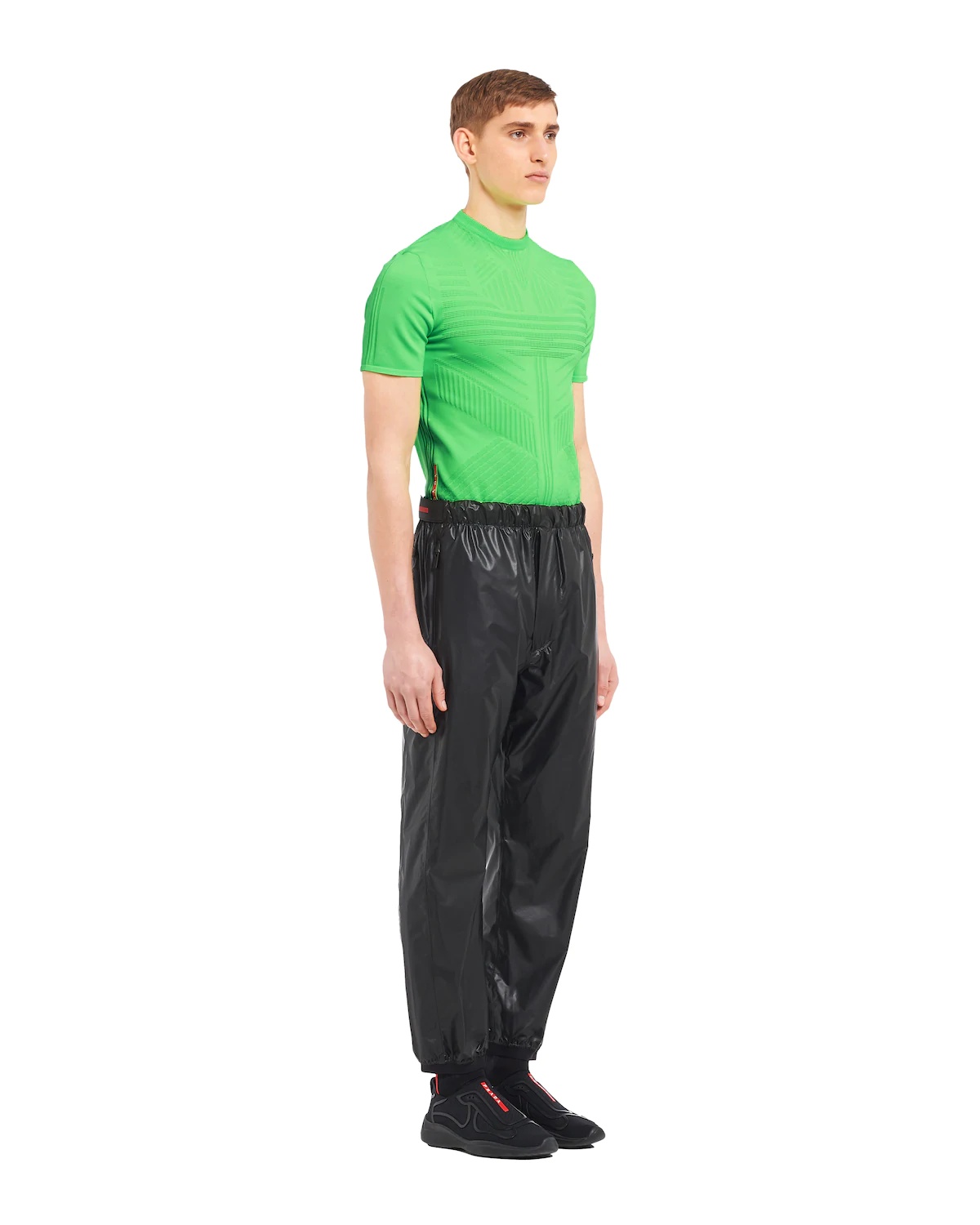 Light Nylon wide-leg pants - 3