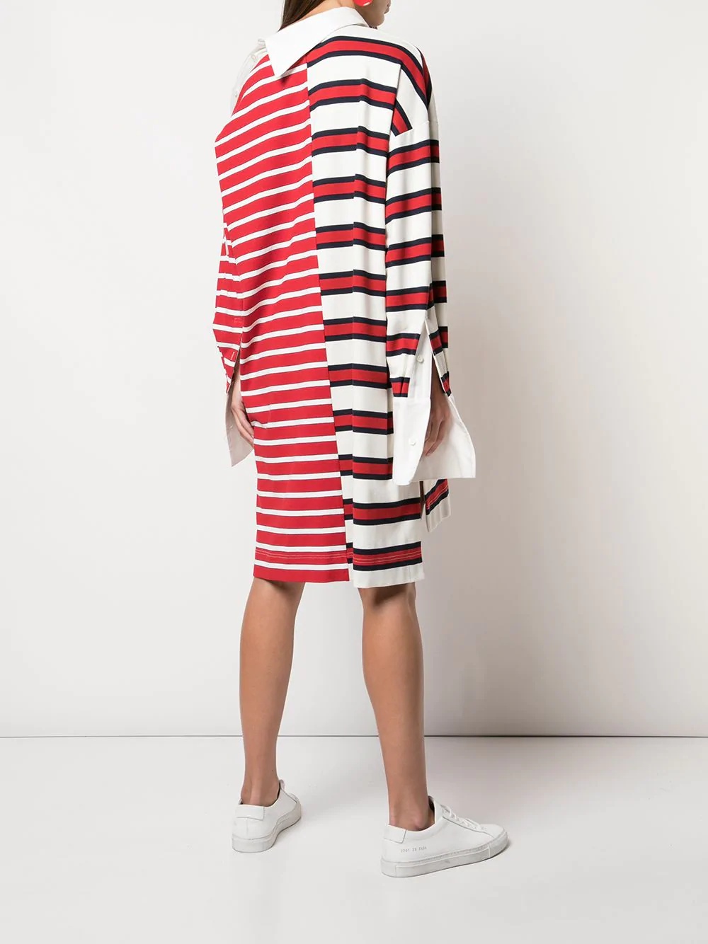 striped shift rugby dress - 4