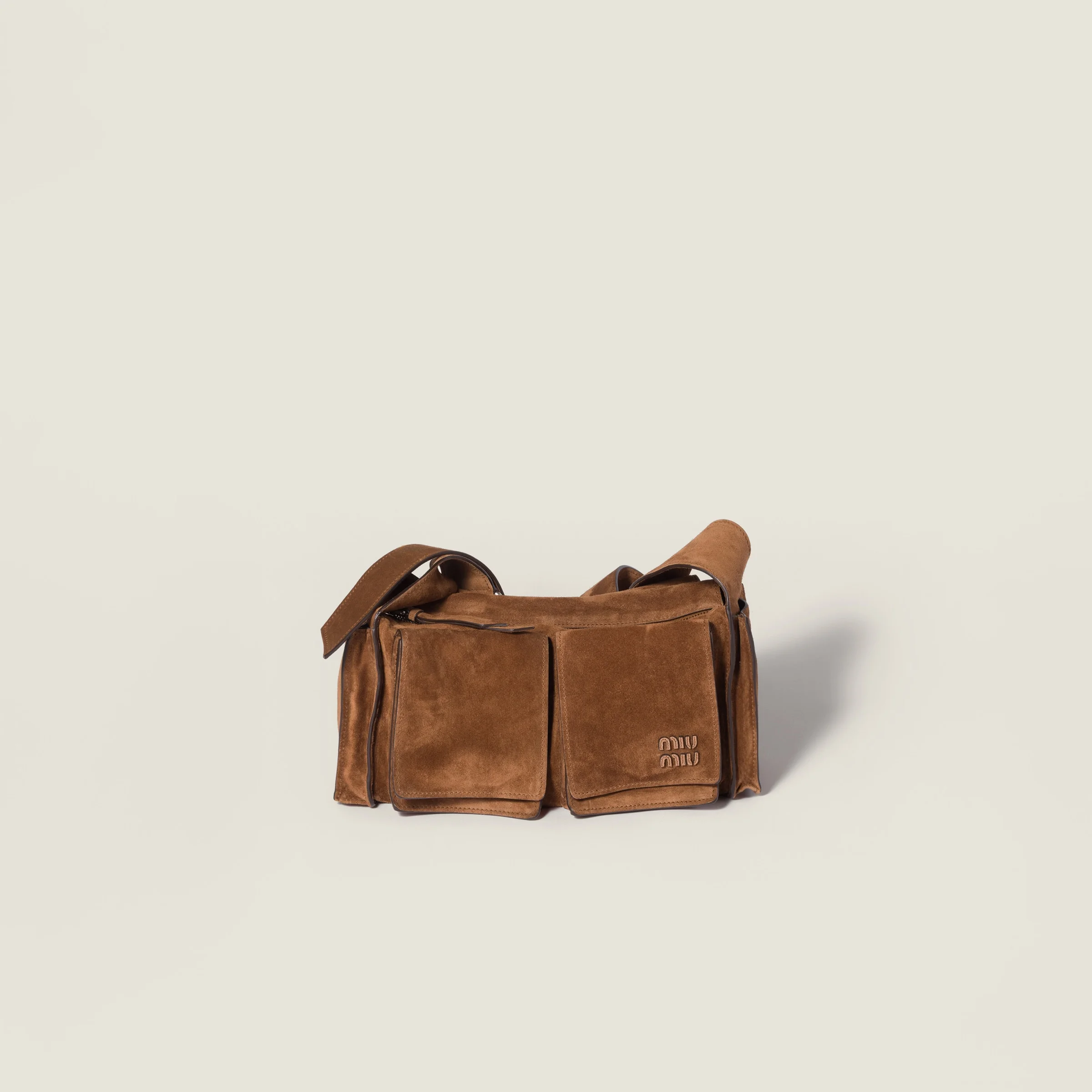 Utilitaire suede shoulder bag - 1