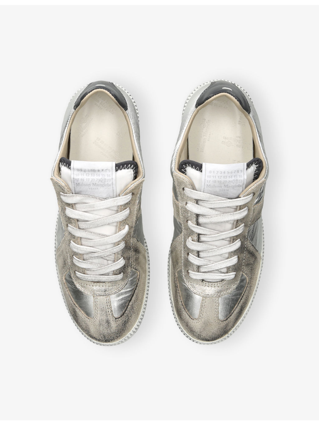 Replica Leather Trainers - 2