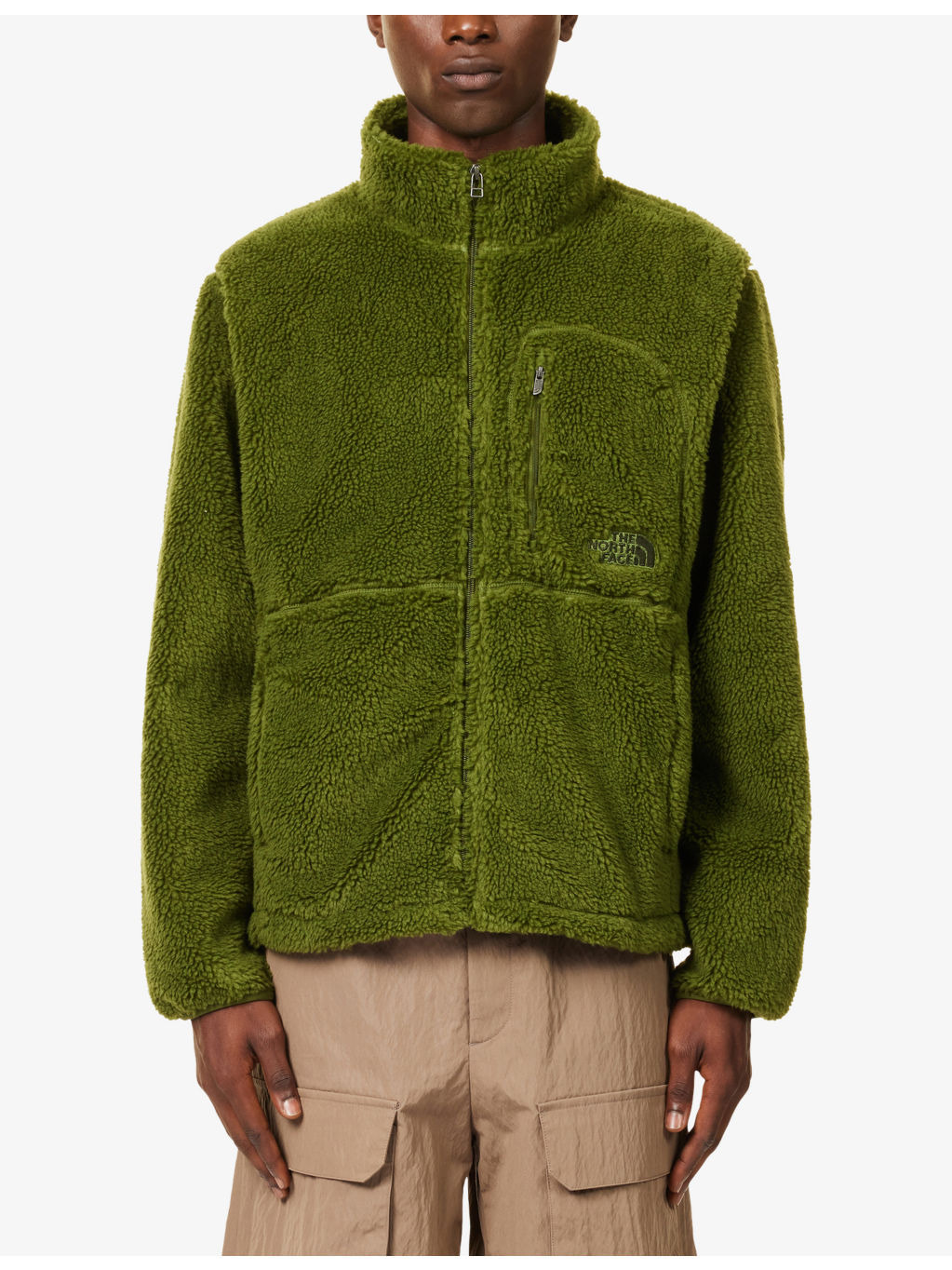 Extreme Pile High-Neck Woven Jacket - 3