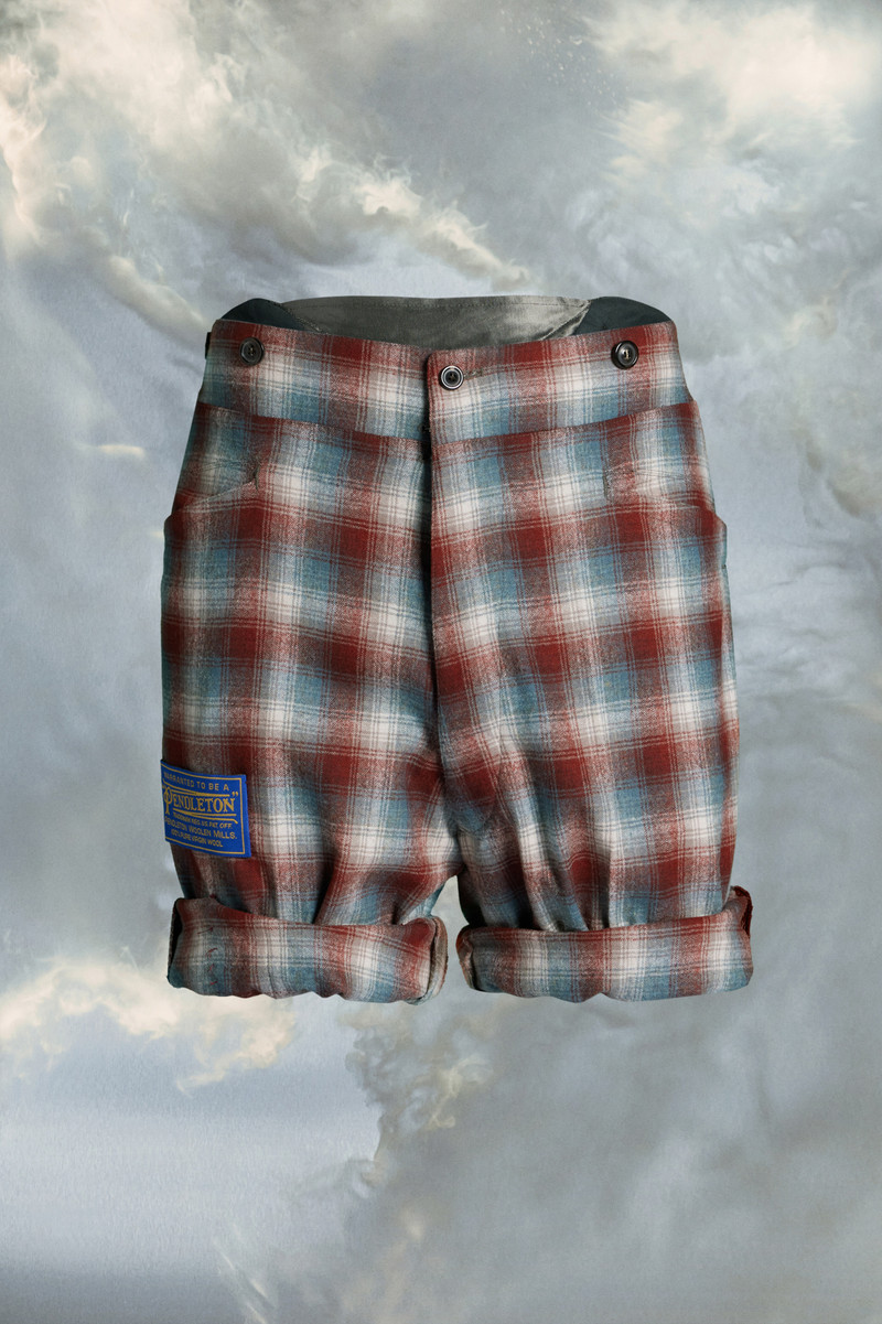 Maison Margiela Pendleton shorts outlook