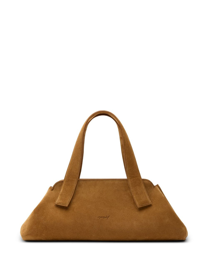 Linea Basalt suede shoulder bag 1