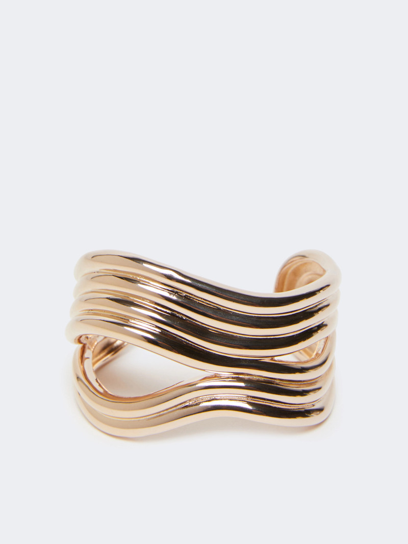 ANCORA Wavy metal bracelet - BRONZE 1