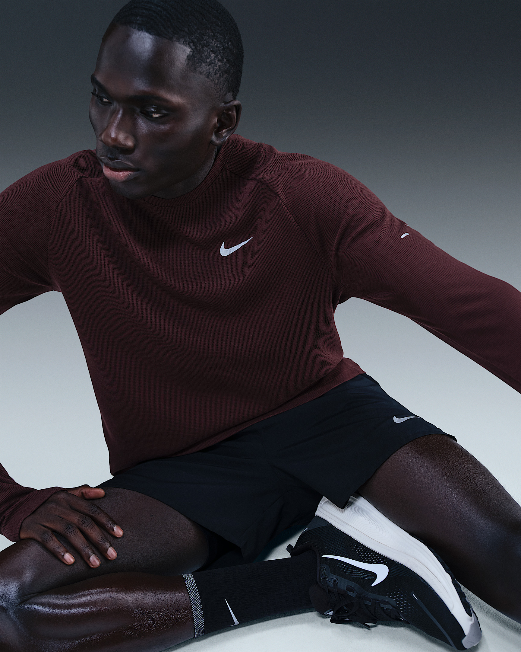 Nike Stride Men's Dri-FIT Running Waffle Crew - 3