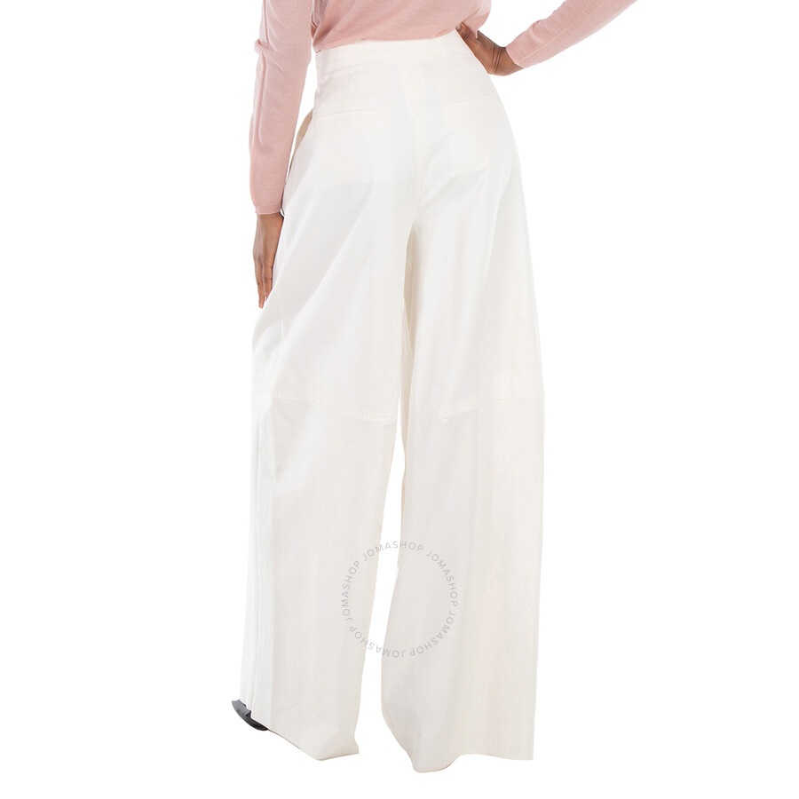 Max Mara Avoriaz Oversize Stretch Cotton Trousers - 3
