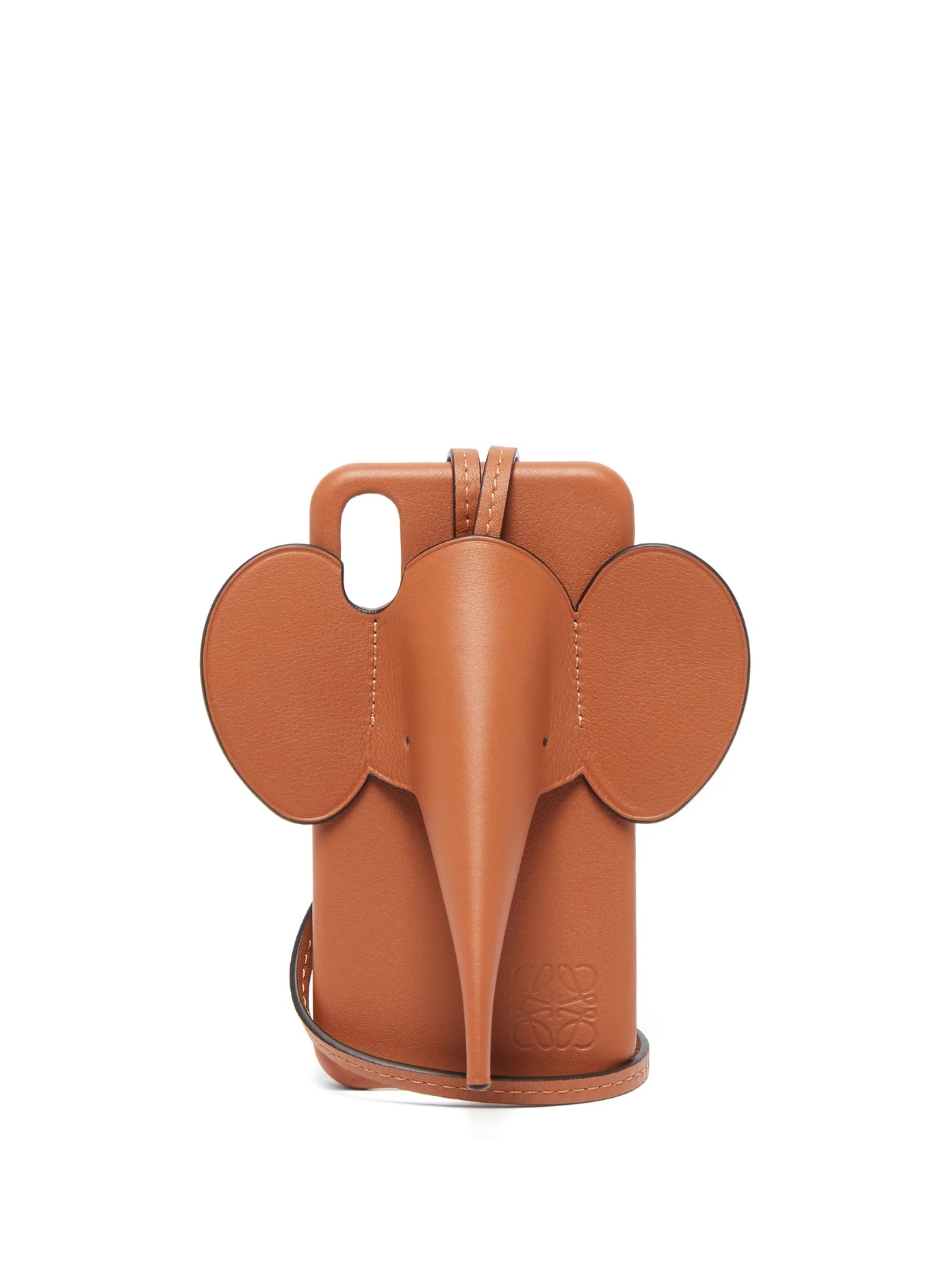 Elephant iPhone® XS Max leather phone case - 1